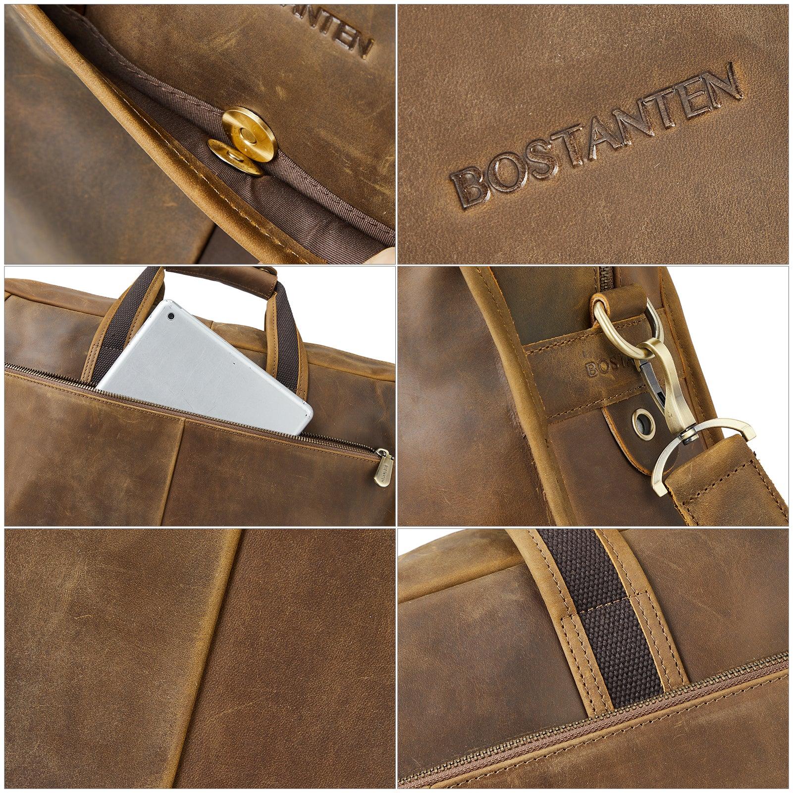 17 inch Men's Briefcase Messenger Bag — Business Lawyer - Image 19
