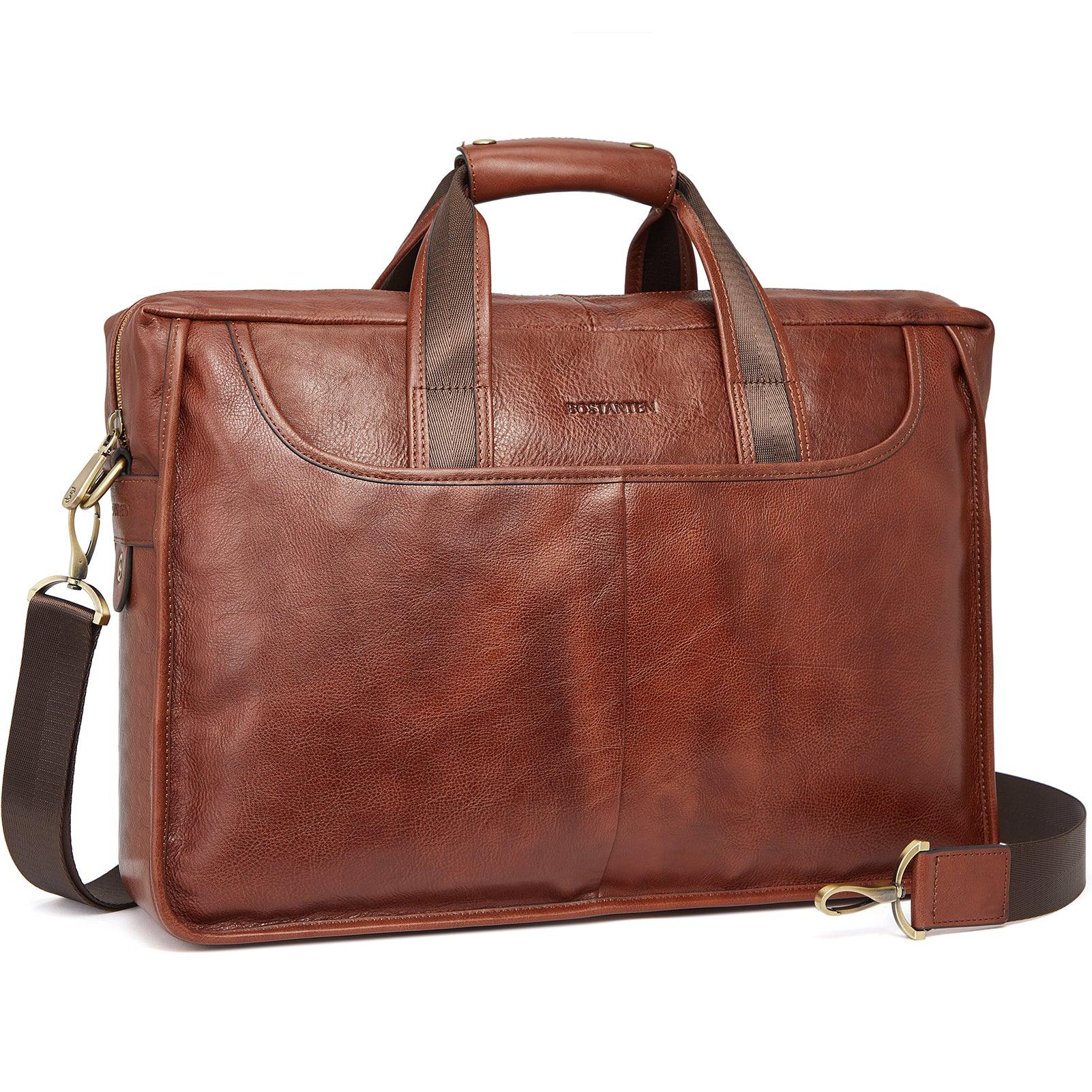 17 inch Men's Briefcase Messenger Bag — Business Lawyer - Image 7
