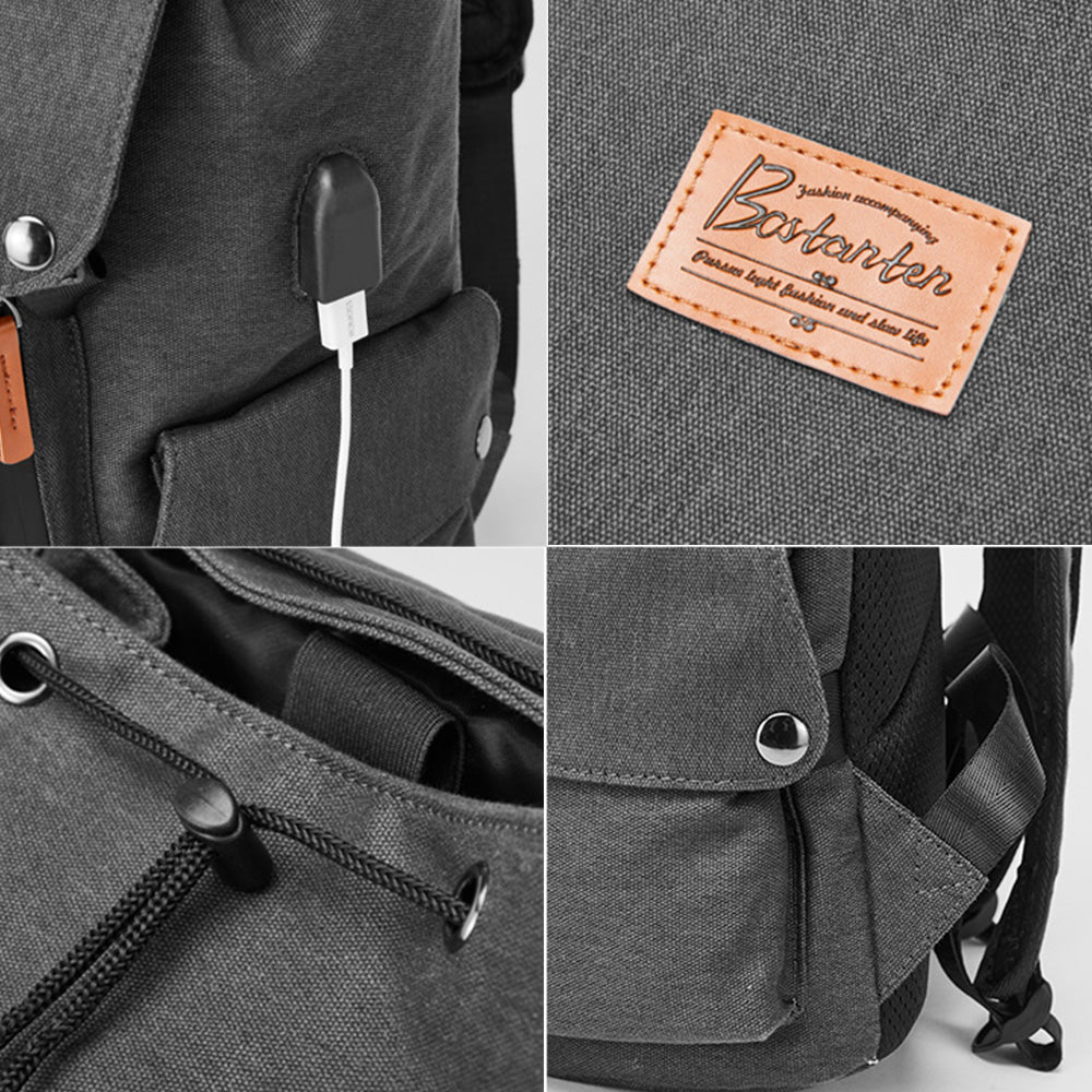 Milo Canvas Pro Travel & Commuter 15.6‘’ Laptop Backpack - Image 4