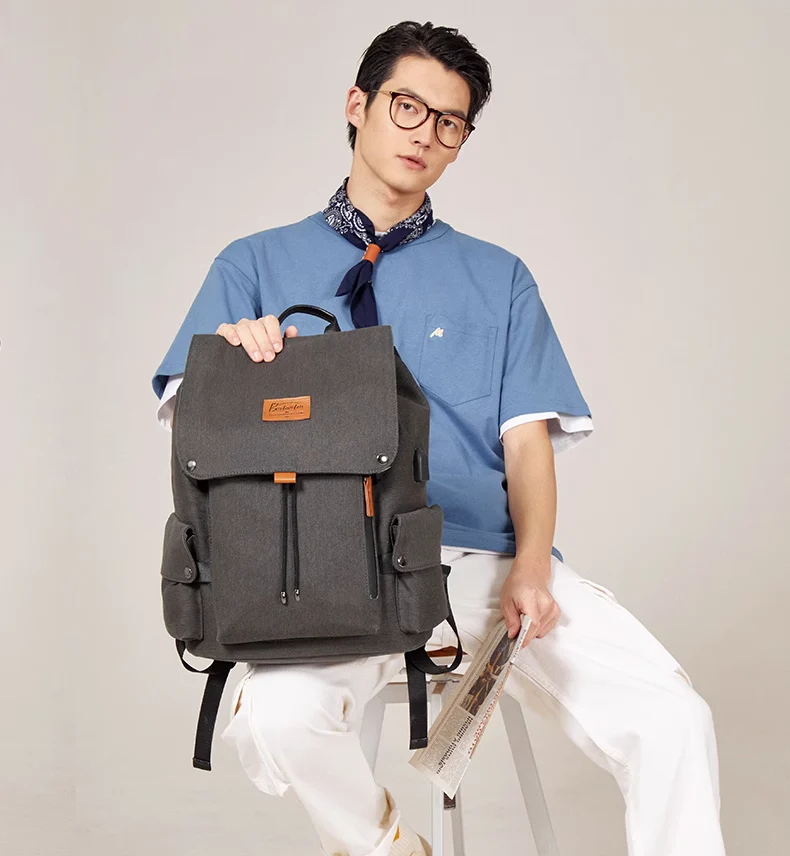 Milo Canvas Pro Travel & Commuter 15.6‘’ Laptop Backpack - Image 9