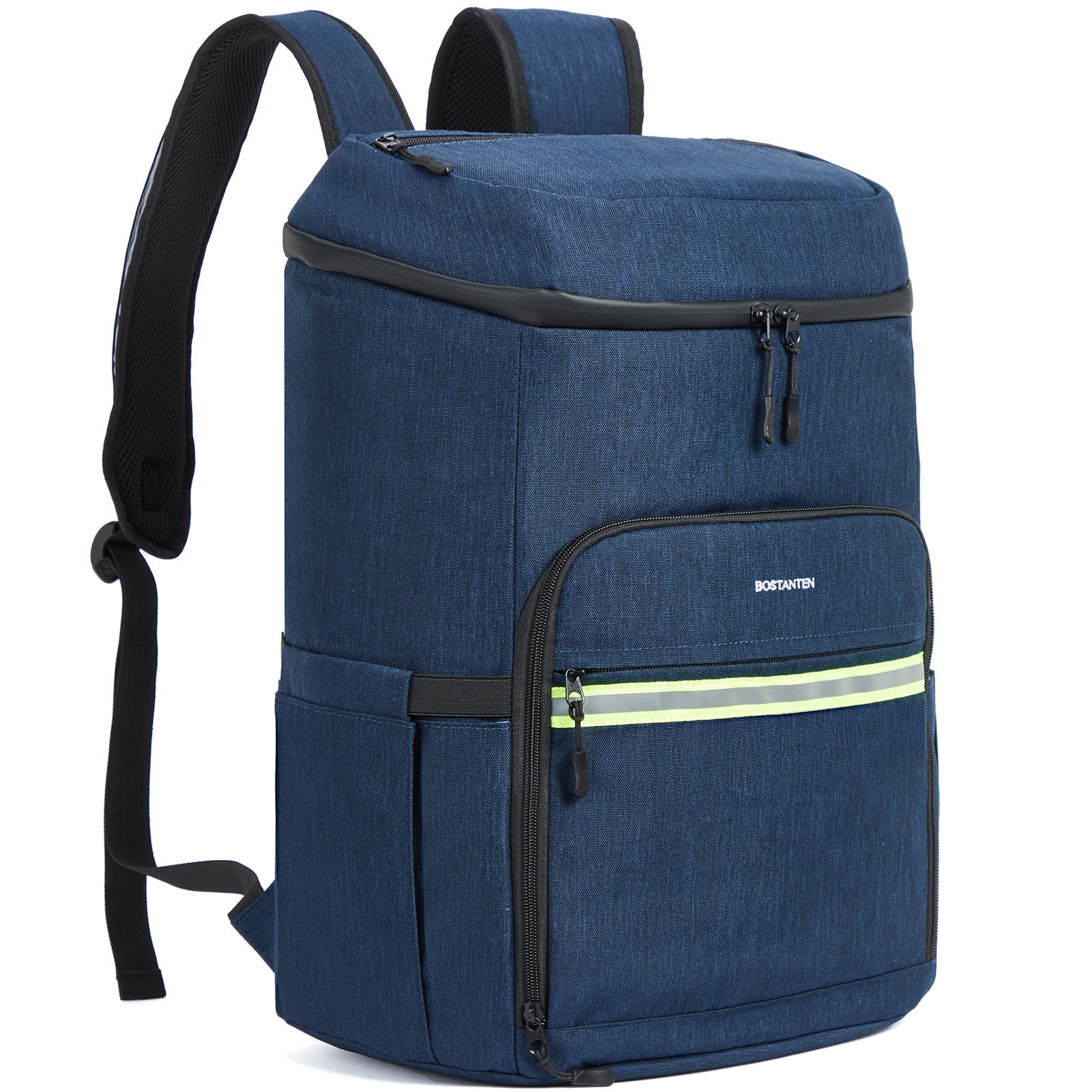 Backpack Cooler - 30 Cans Leakproof Insulated Cooler Backpack with Trolley Sleeve, Lightweight Soft Cooler Bag - Image 6