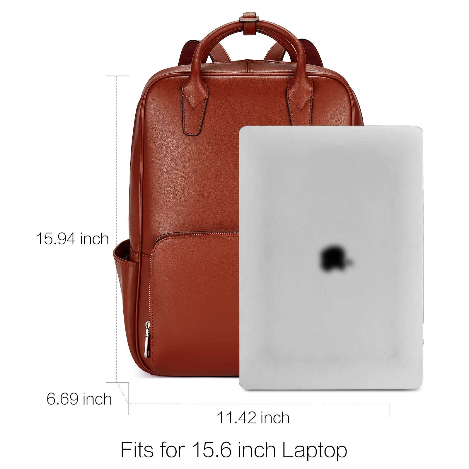 Caramel Womens Casual Backpack - Image 4