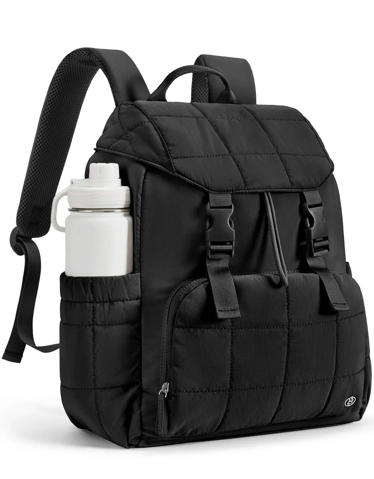 AVE 15.6 Inch Taslan Quilted Lightweight  Laptop Backpack - Image 17