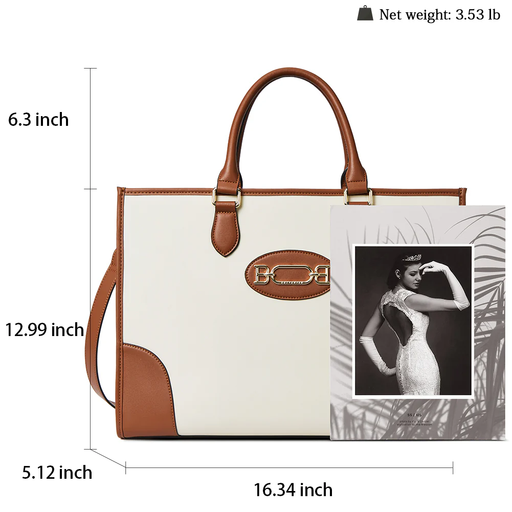 Mizuki Women Briefcase Bag — Italian Leather - Image 5
