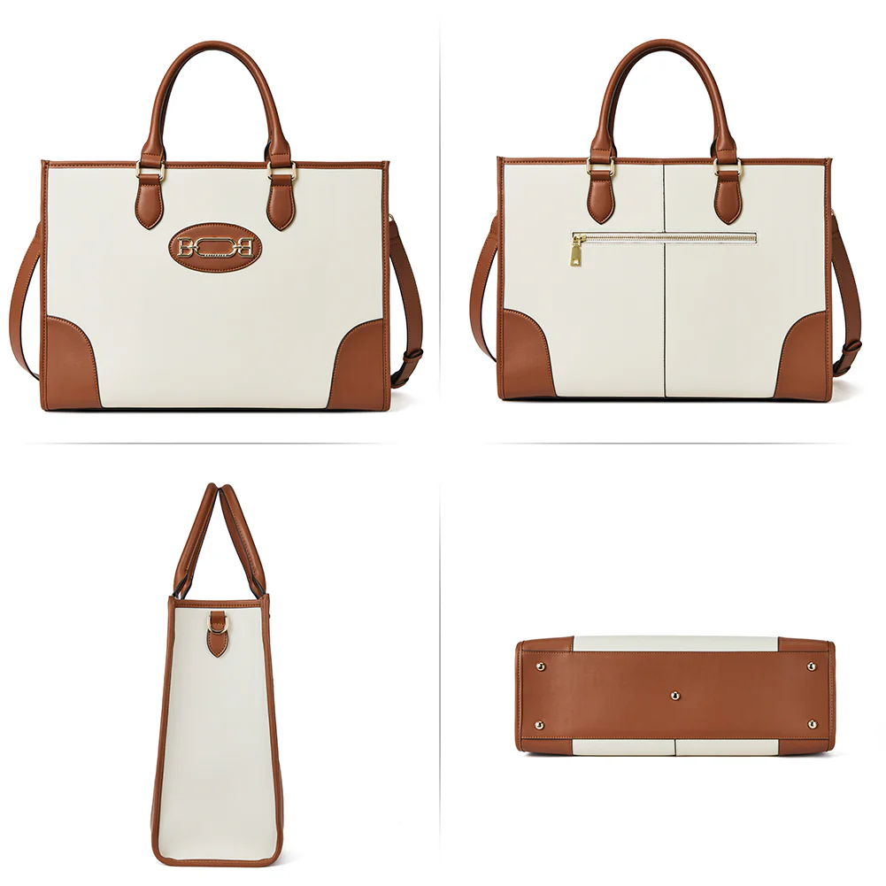 Mizuki Women Briefcase Bag — Italian Leather - Image 7