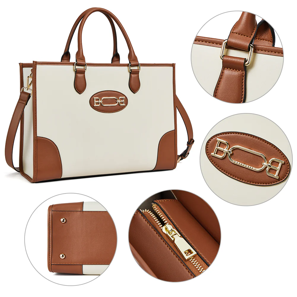 Mizuki Women Briefcase Bag — Italian Leather - Image 8