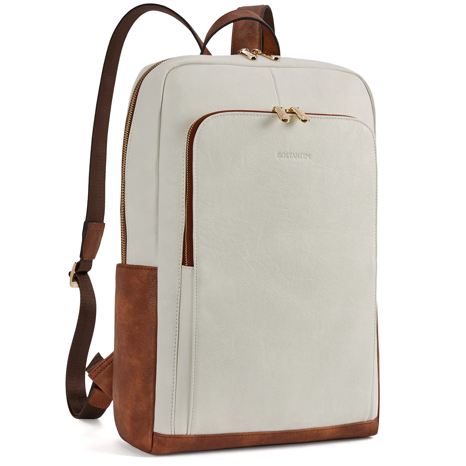 Baish Women Leather Laptop Backpack  Travel Business Work Daypack - Image 7