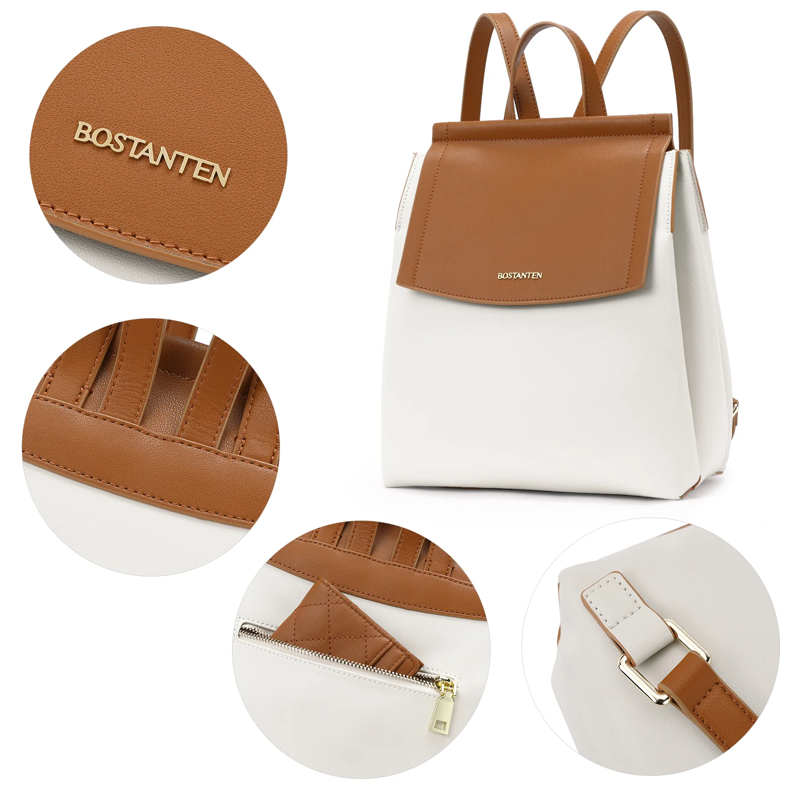 Baish Multi Function Backpack Purse — Modern - Image 14