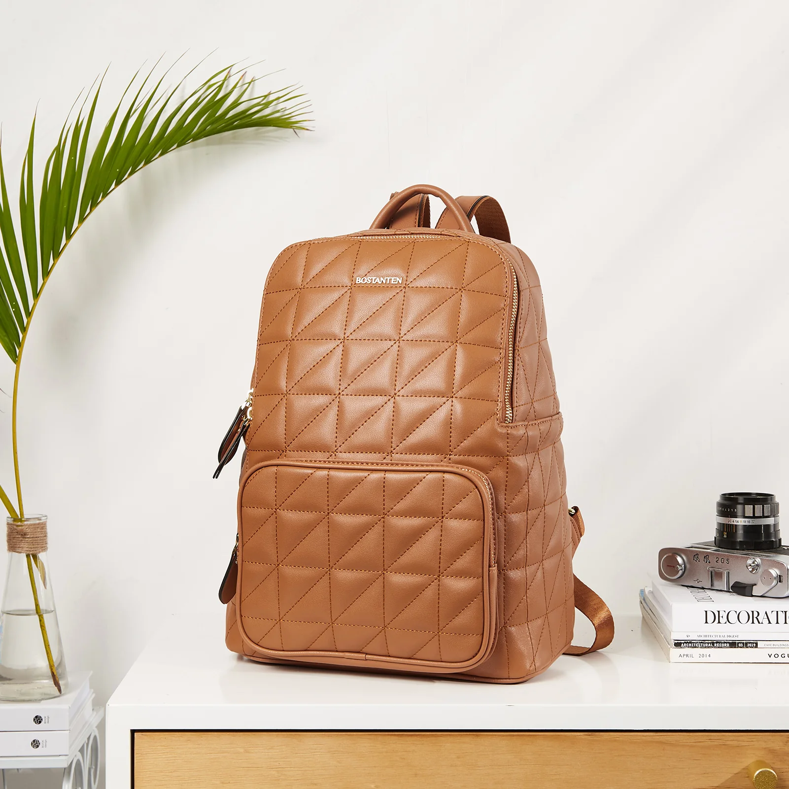 Minoru Leather Mini Backpack— Casual - Image 12