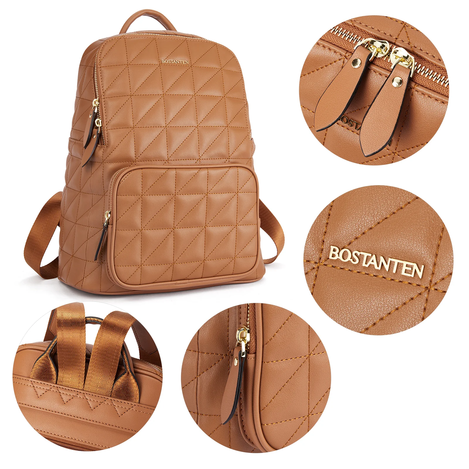 Minoru Leather Mini Backpack— Casual - Image 14