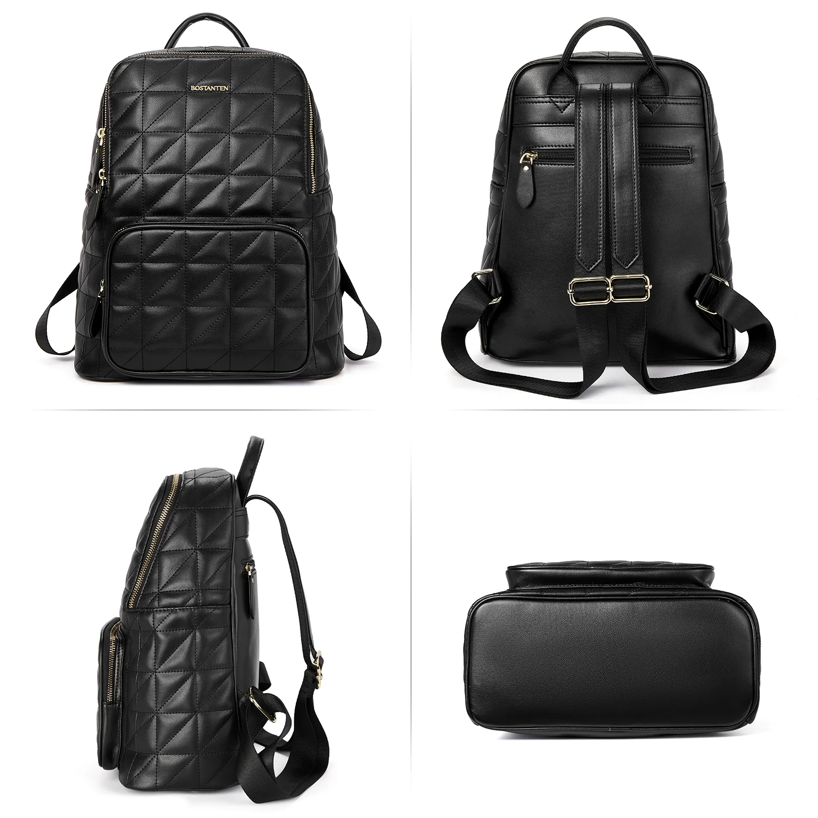 Minoru Leather Mini Backpack— Casual - Image 3
