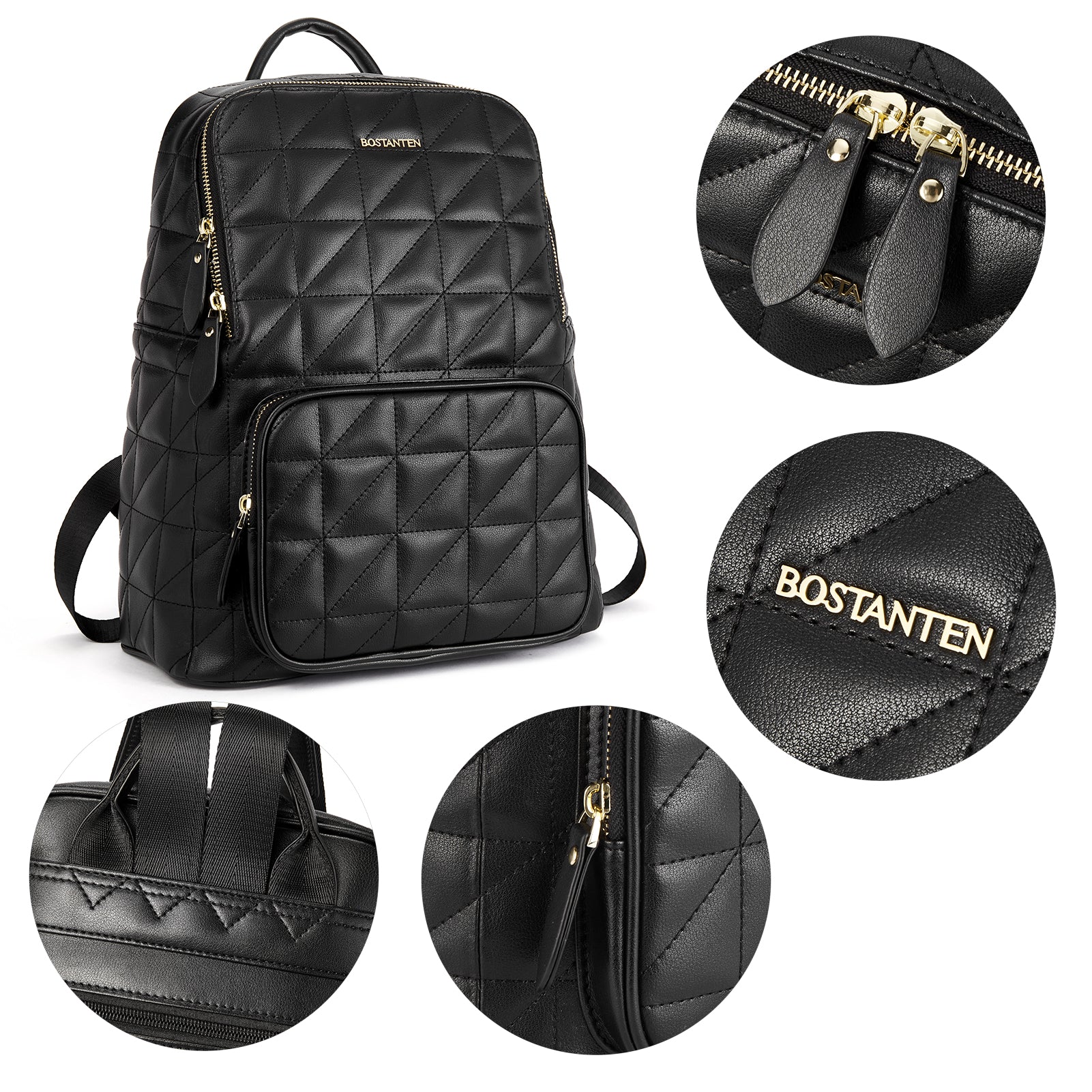 Minoru Leather Mini Backpack— Casual - Image 7