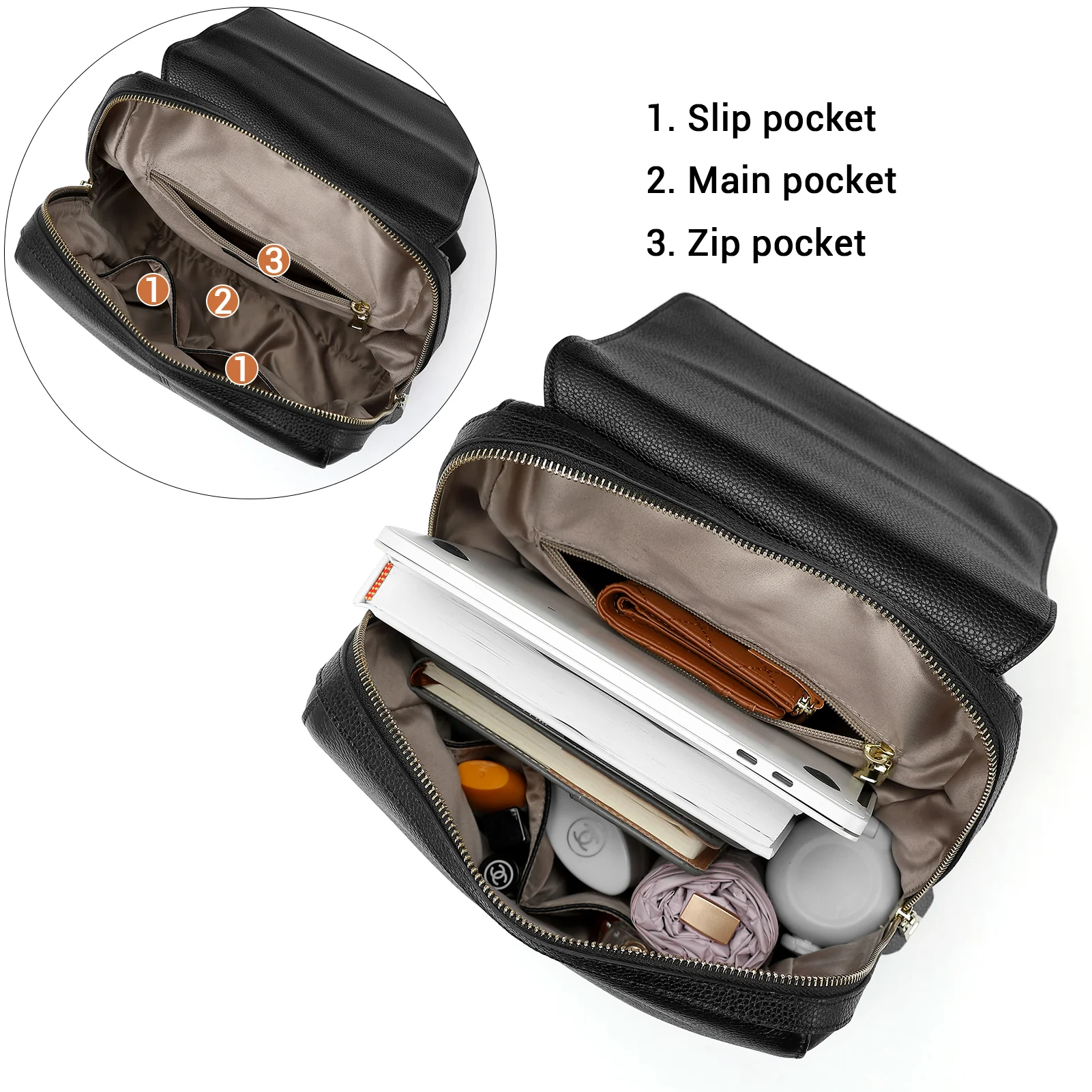 Baish Ladies Laptop Backpack — Classic - Image 14