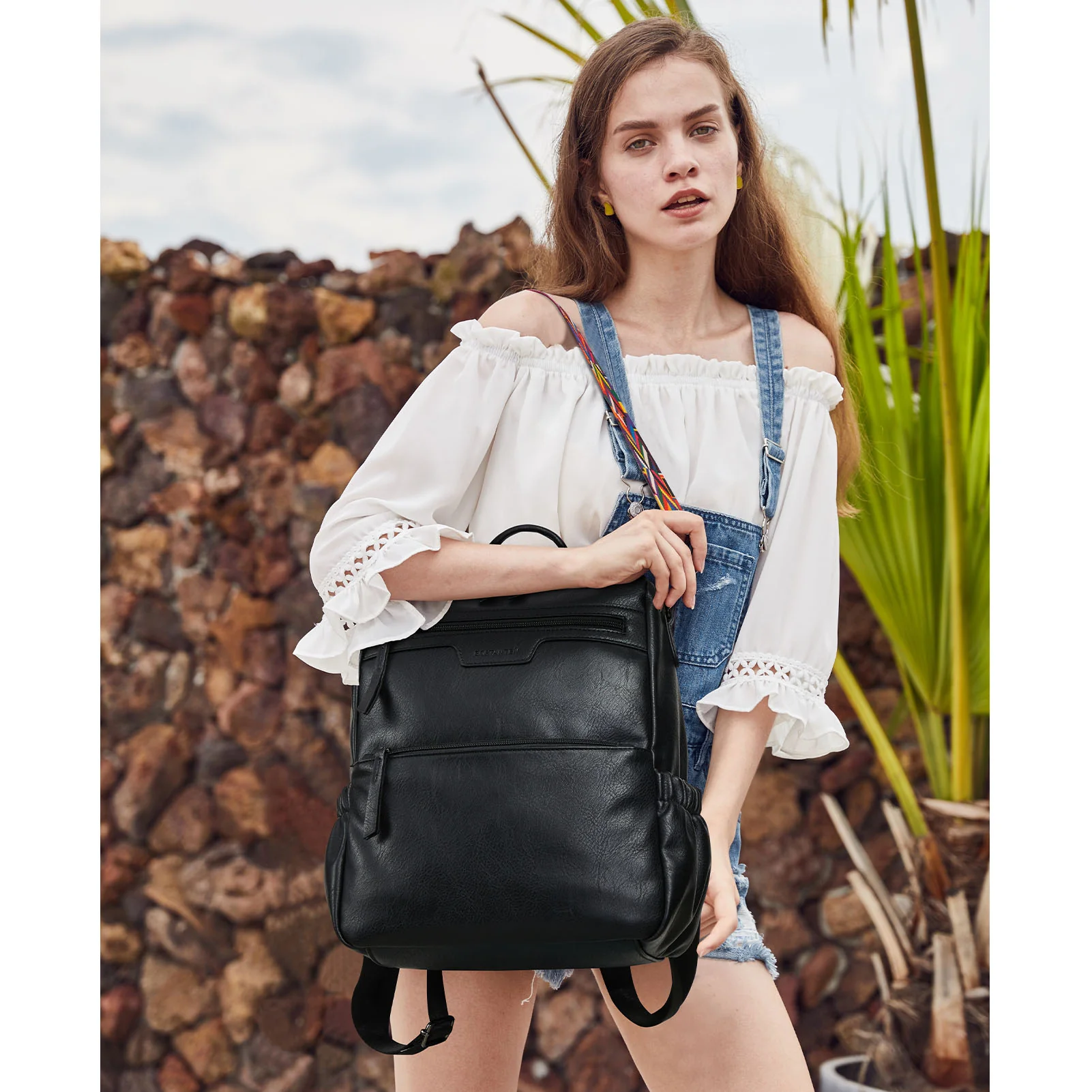 Nombongo Waterproof Backpack with Convertible Strap - Image 19