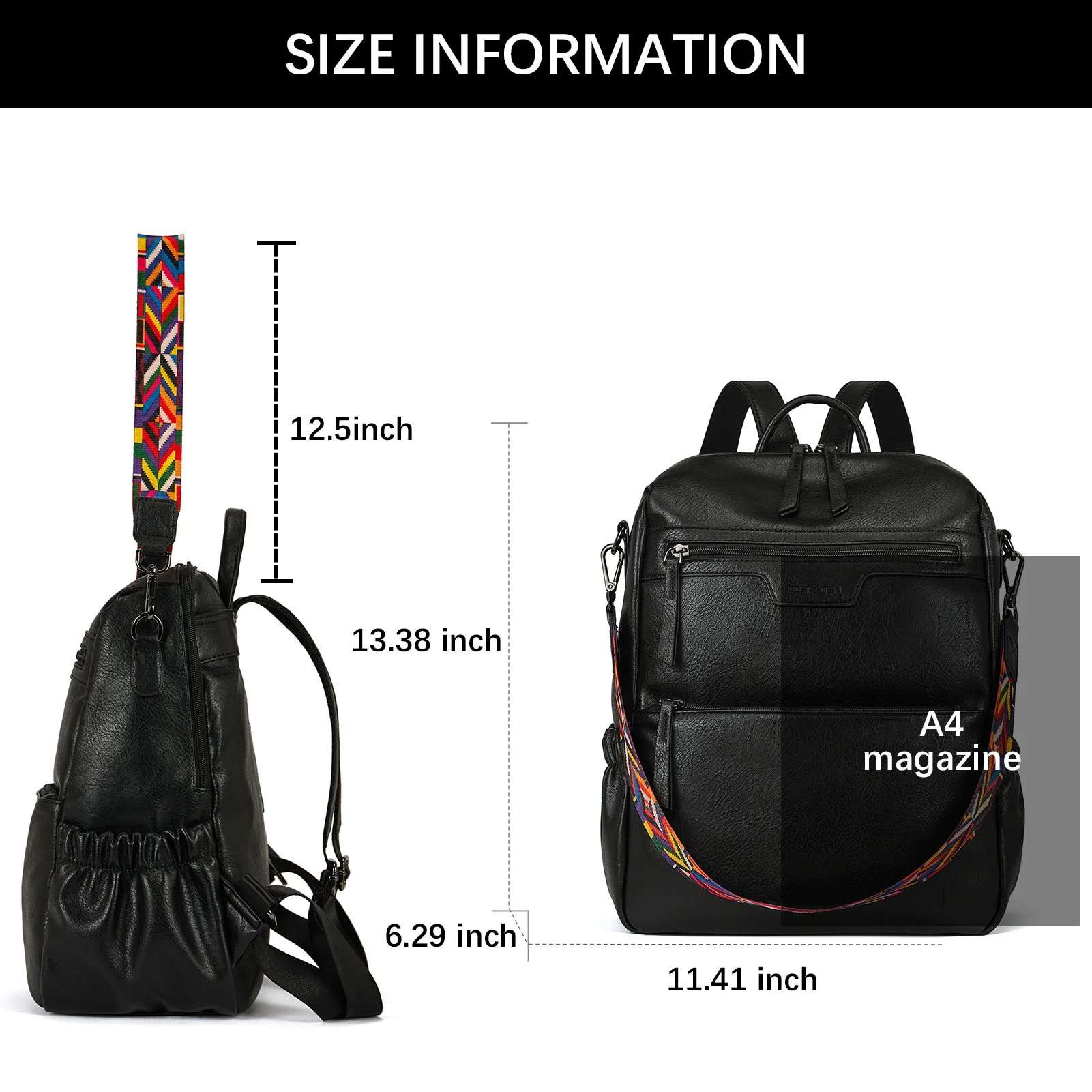 Nombongo Waterproof Backpack with Convertible Strap - Image 20