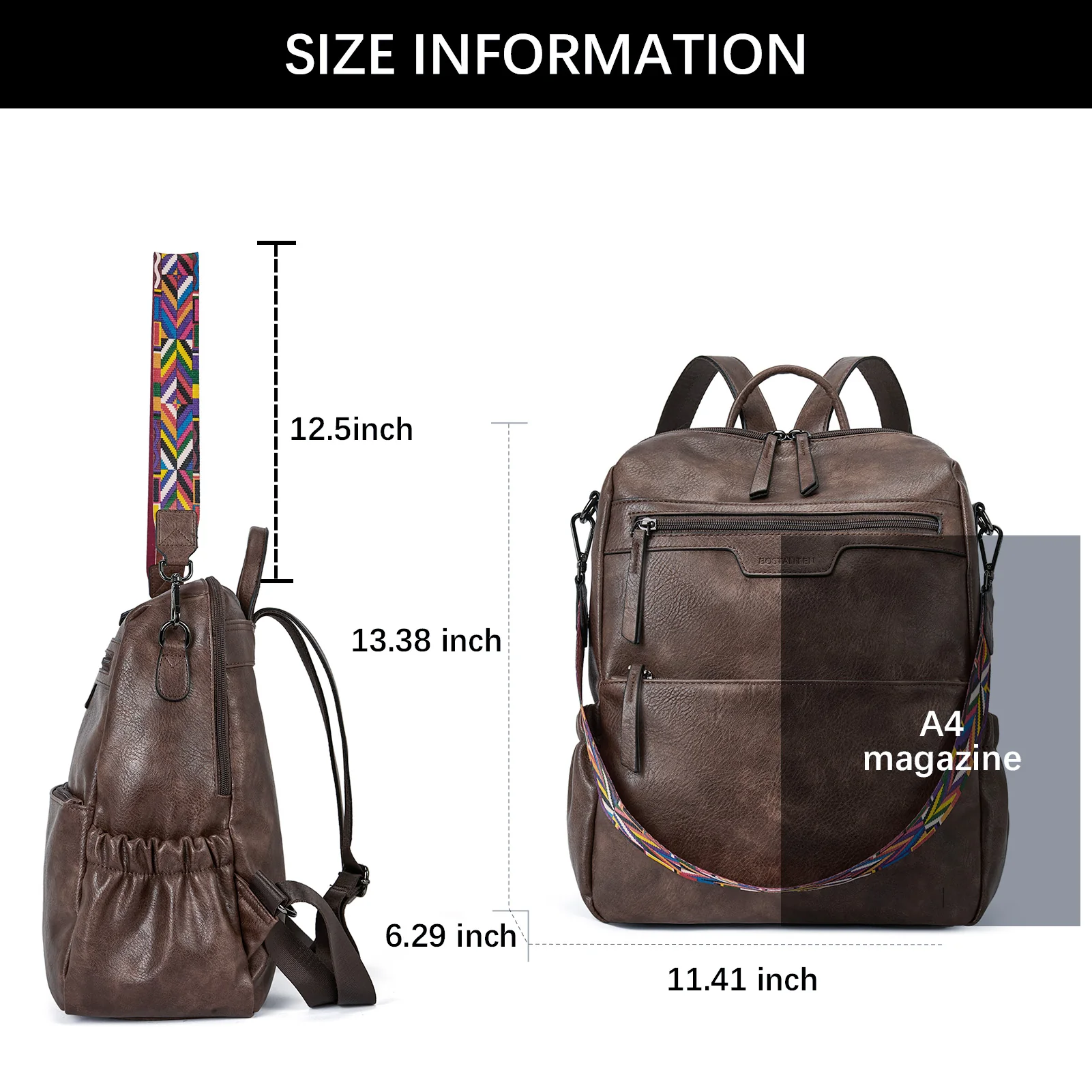 Nombongo Waterproof Backpack with Convertible Strap - Image 28