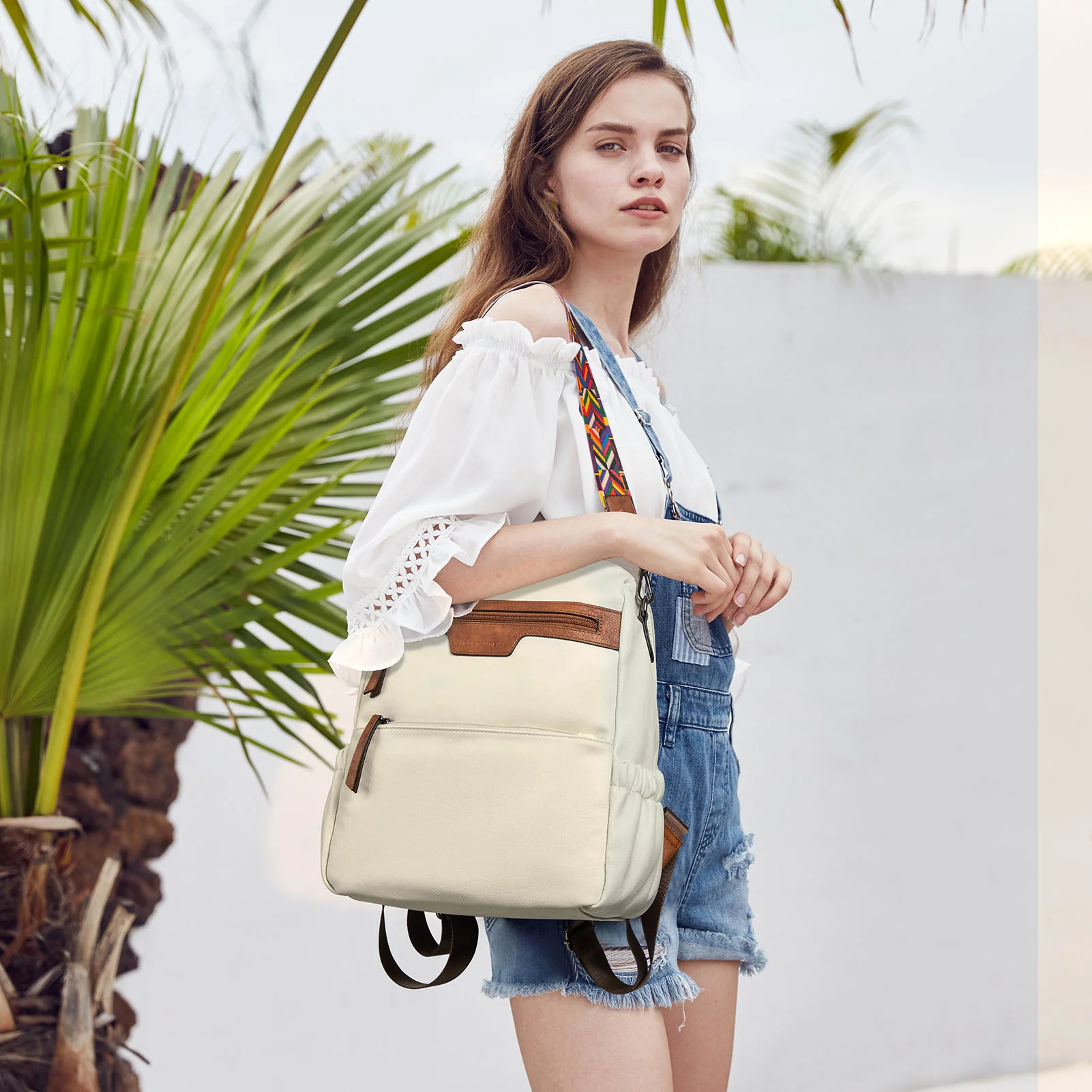 Nombongo Waterproof Backpack with Convertible Strap - Image 3