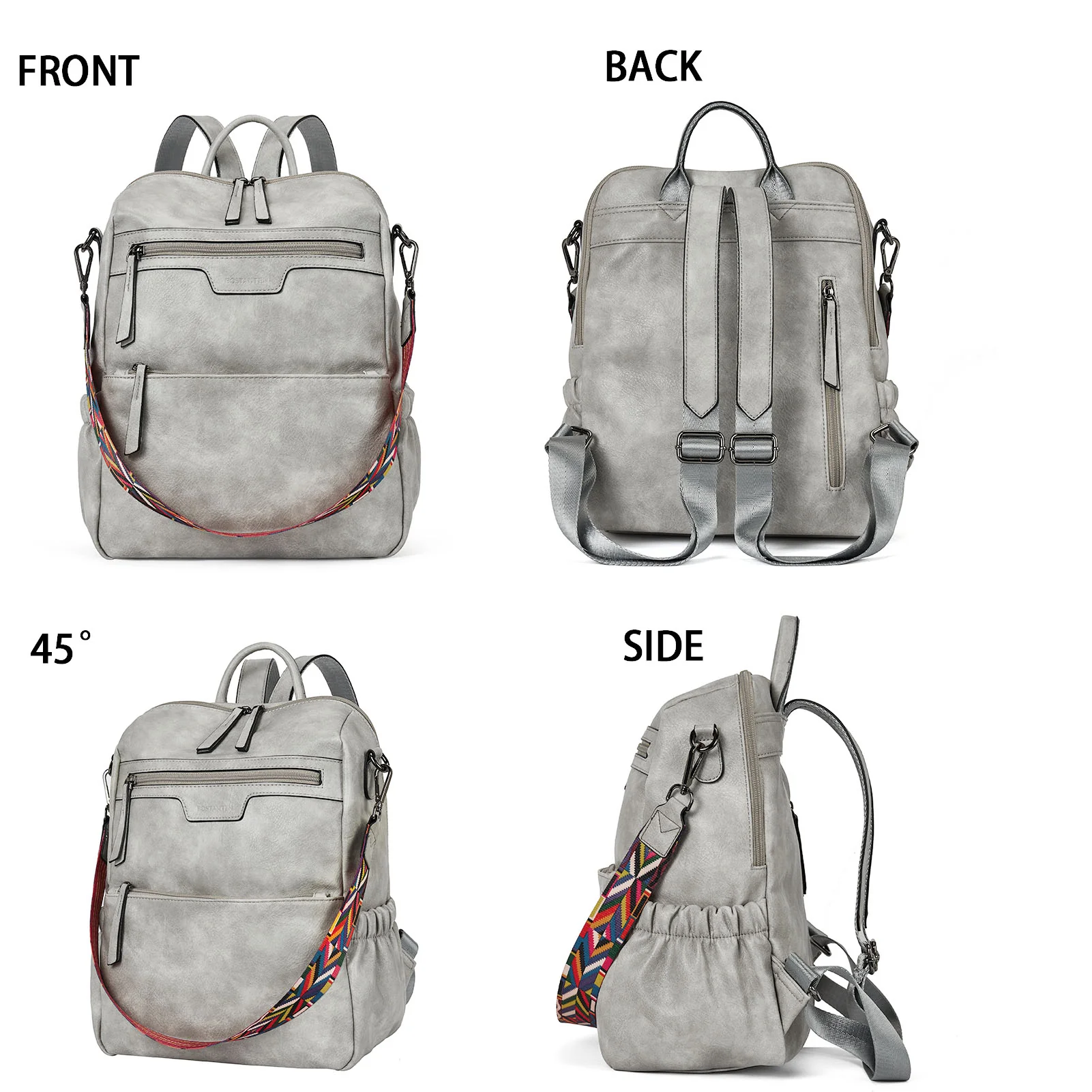 Nombongo Waterproof Backpack with Convertible Strap - Image 39
