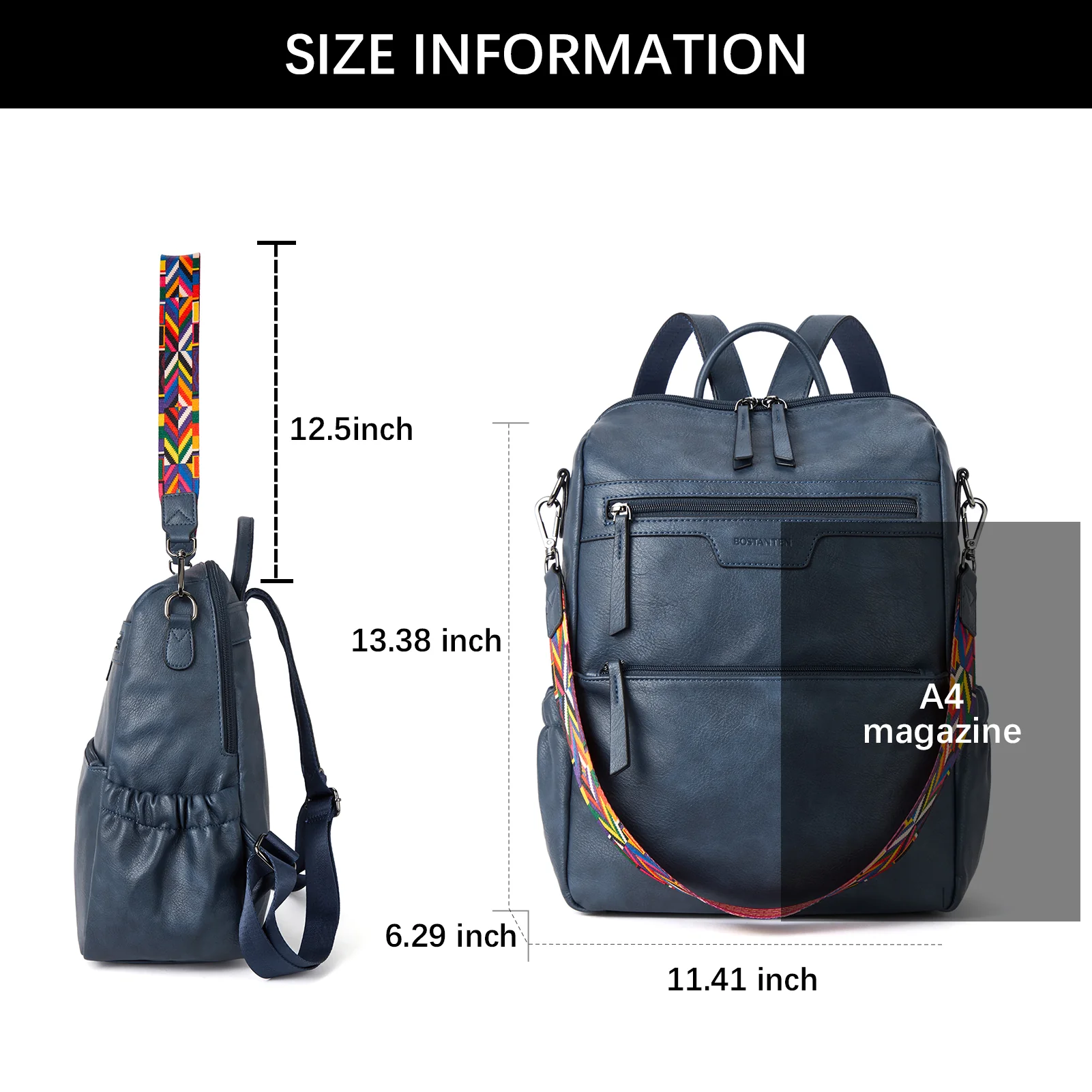 Nombongo Waterproof Backpack with Convertible Strap - Image 45