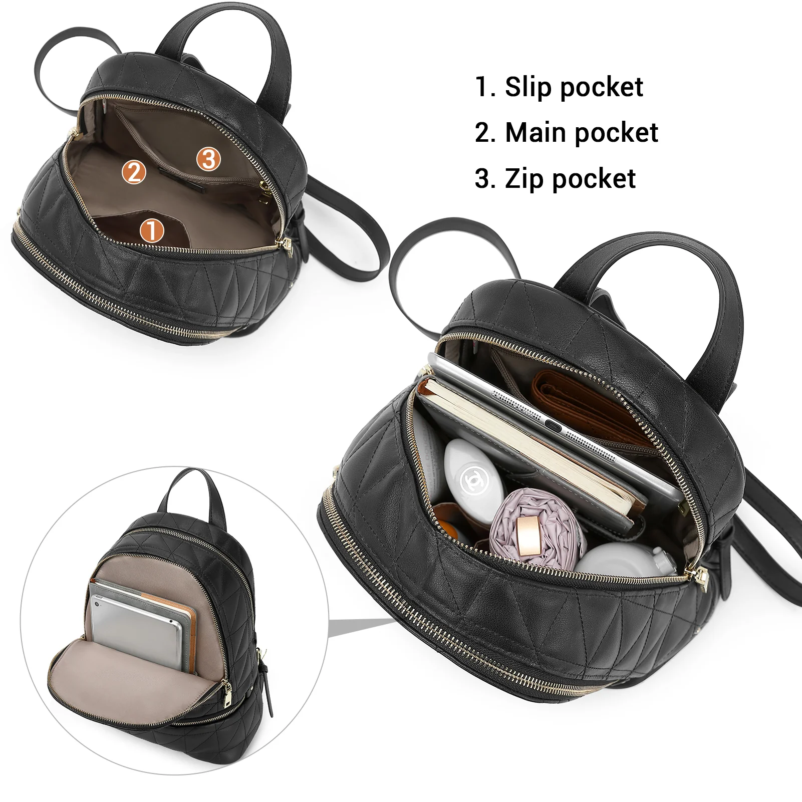 Minoru Purse Backpack For Women —Stylish - Image 10