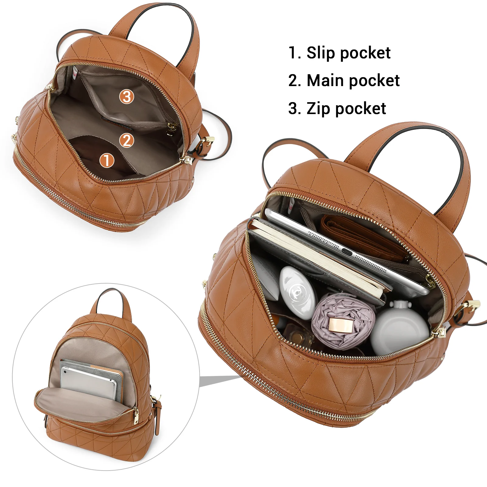Minoru Purse Backpack For Women —Stylish - Image 4