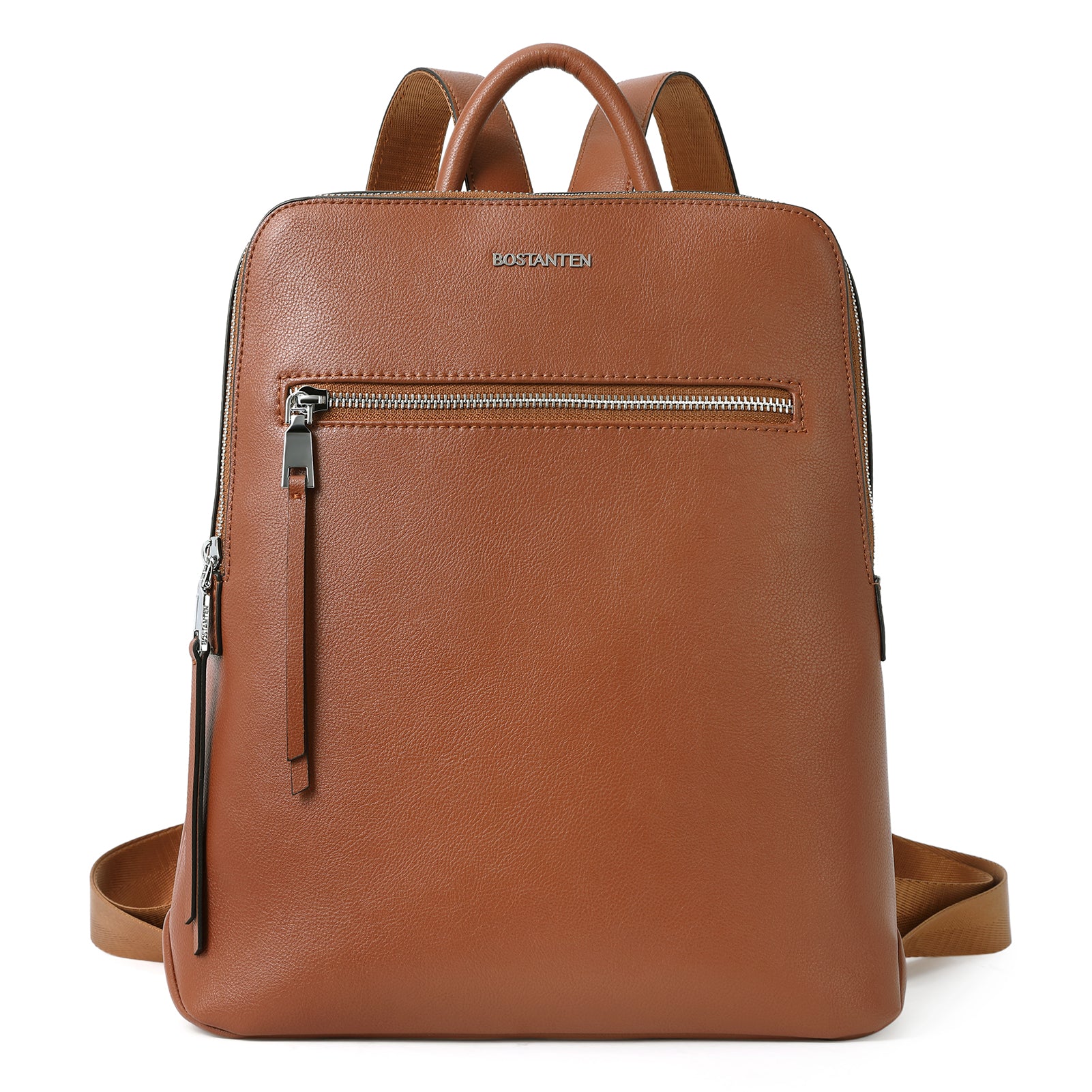 Nombongo Soft Leather Backpack — Pitch-Black - Image 8