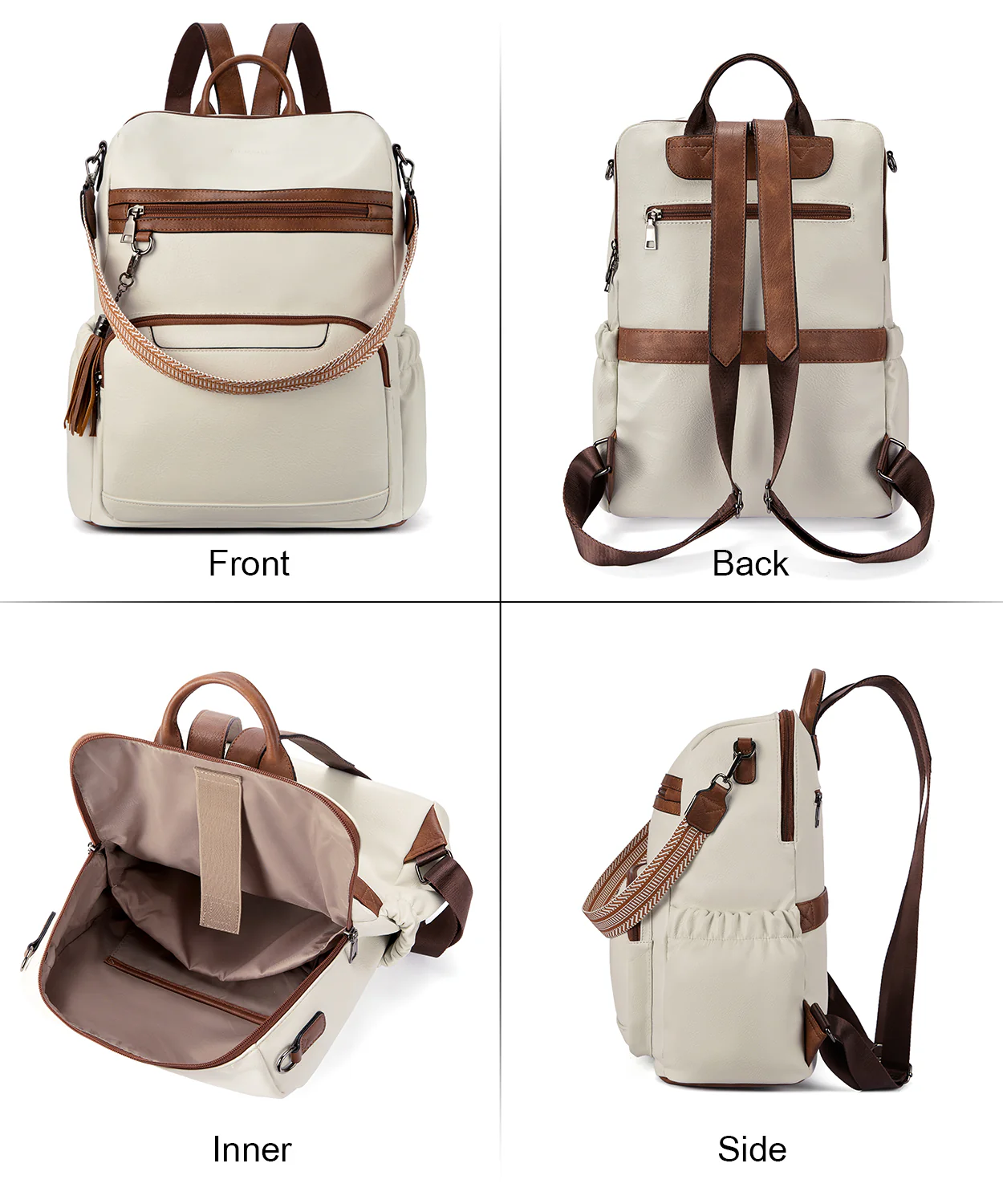 Nombongo Large Convertible Backpack Travel Bag - Two Sizes - Image 13