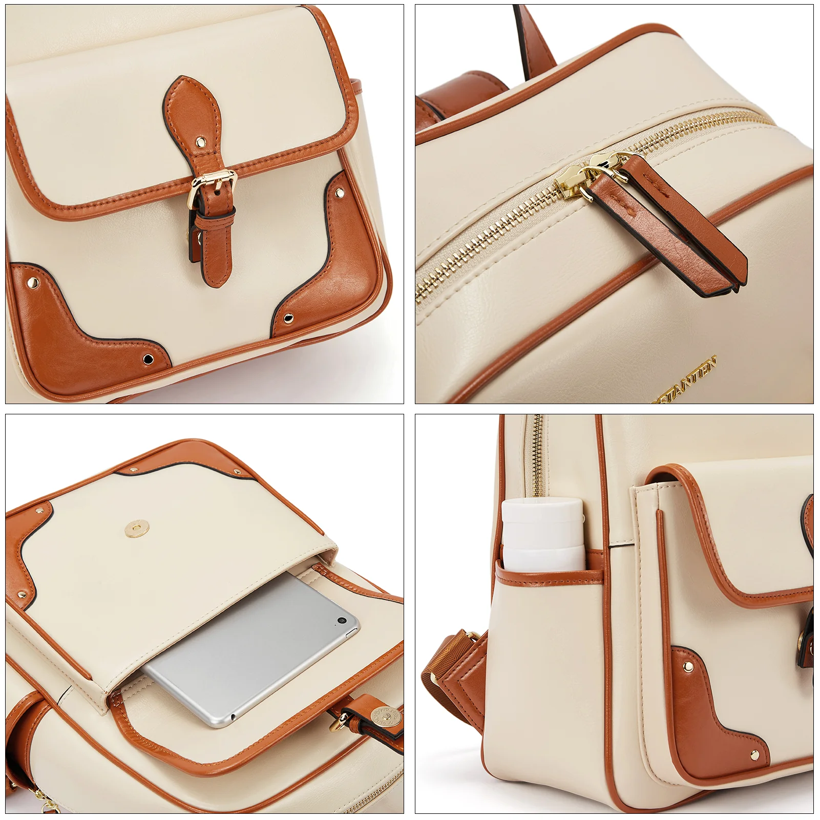 Vrba Leather Book Bag — Talent - Image 12