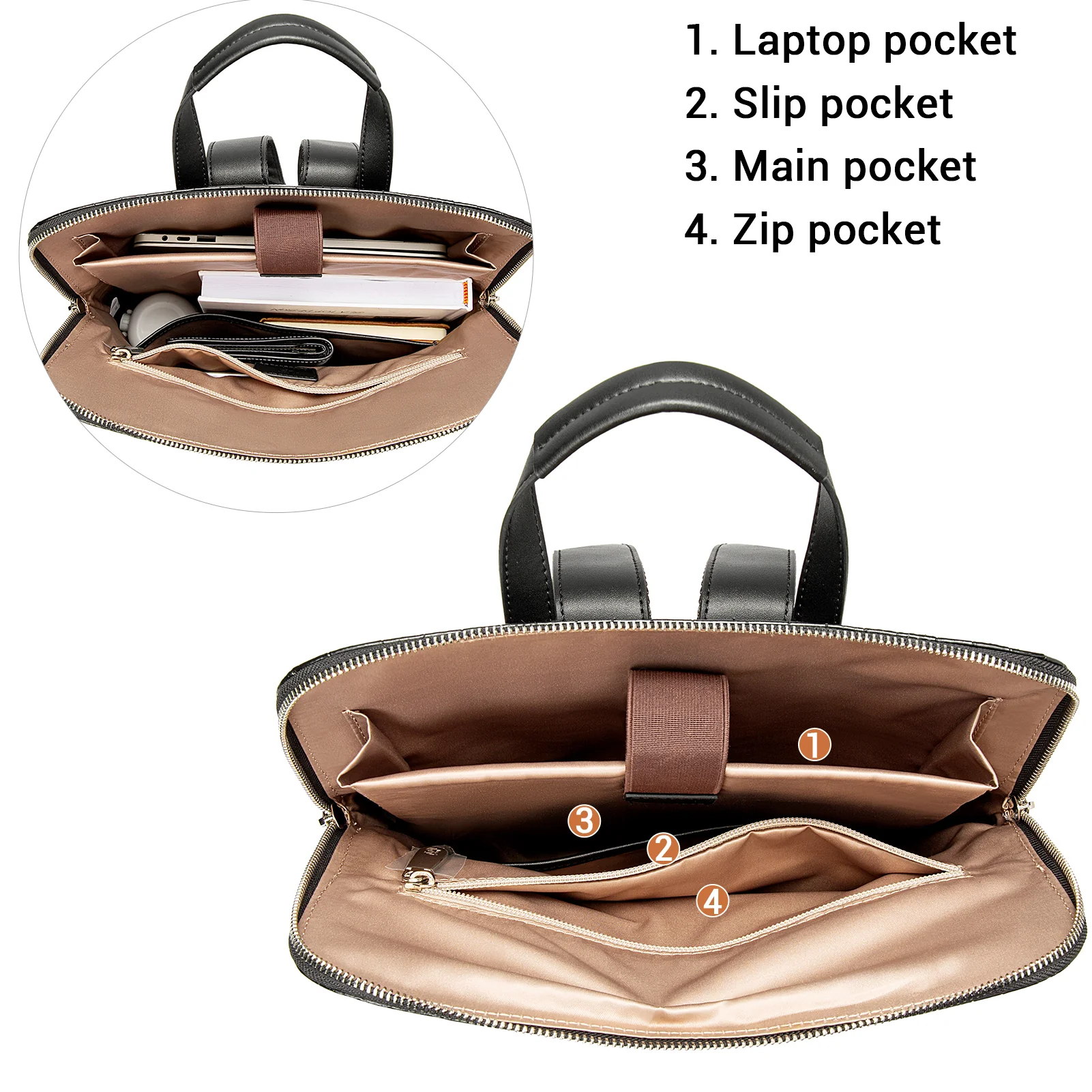 Vrba Designer Purse Backpack — Noble - Image 20