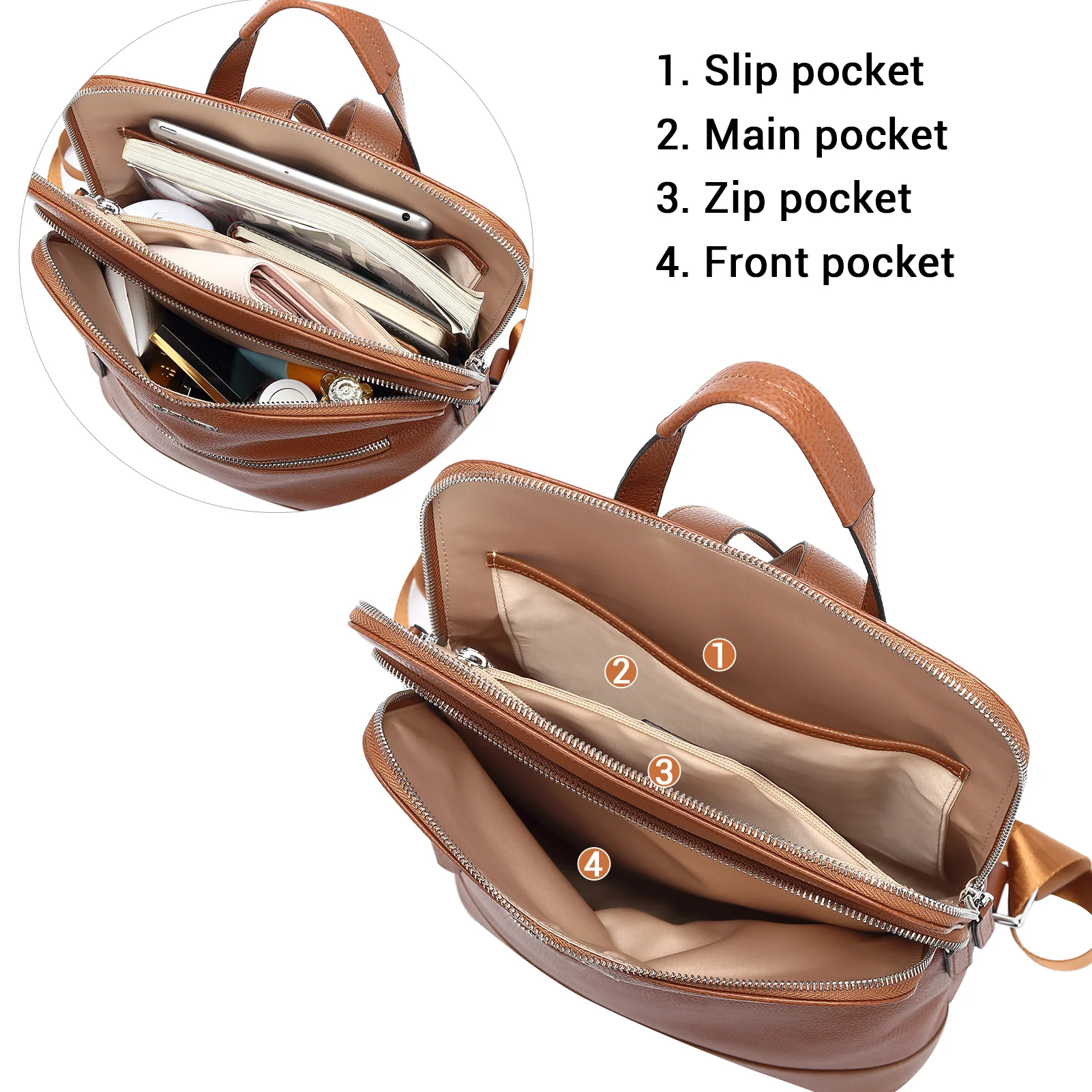 Vrba Designer Purse Backpack — Noble - Image 3
