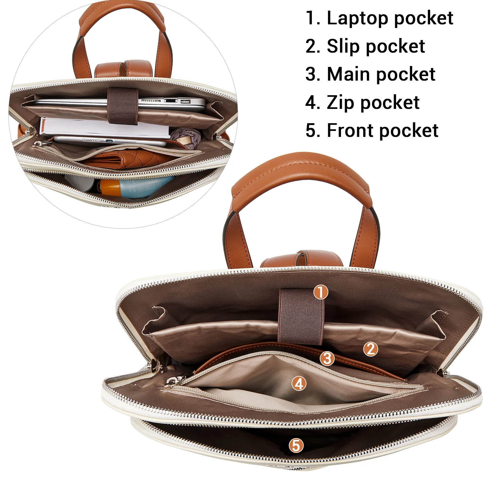 Vrba Designer Purse Backpack — Noble - Image 9