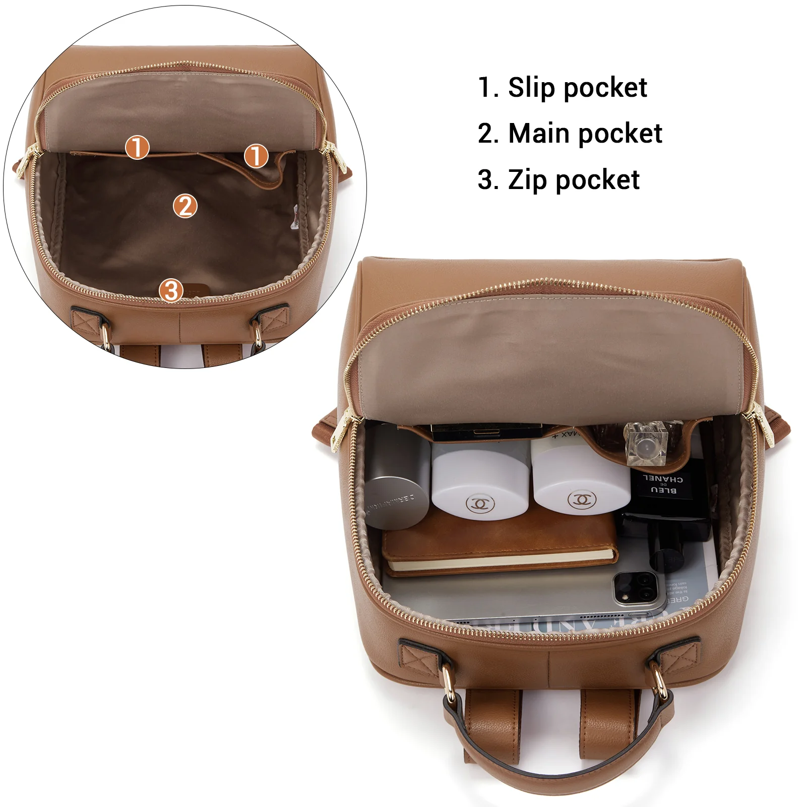Baish Commuter Backpack Women —— Adjustable Straps - Image 6