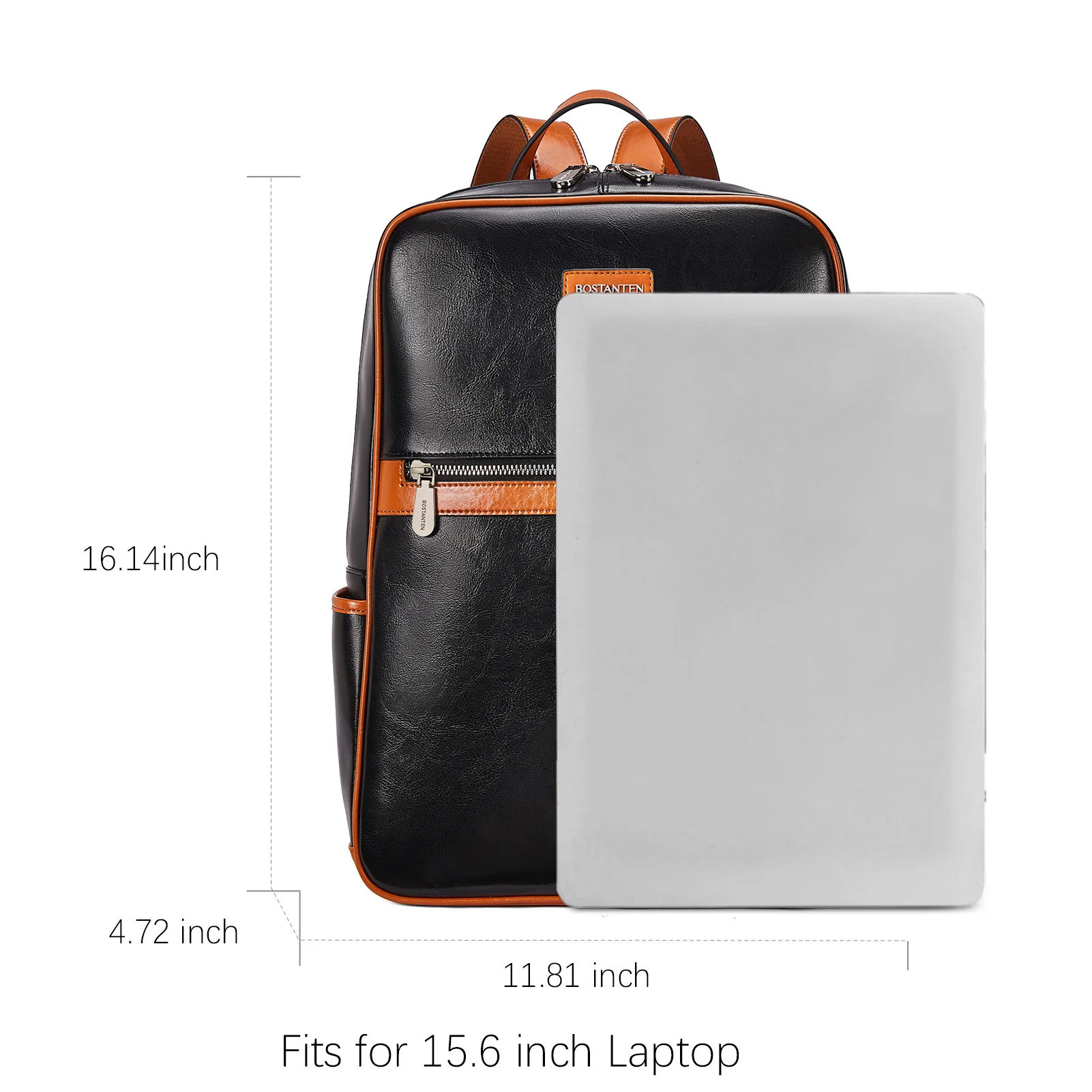 Vrba Leather Handbags Backpack — Creativity - Image 9
