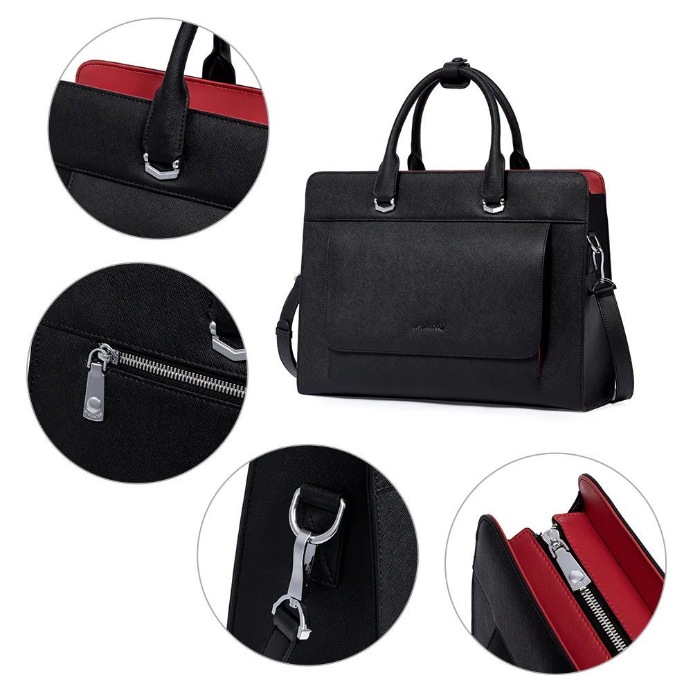Mizuki Briefcase With Shoulder Strap — Security - Image 15