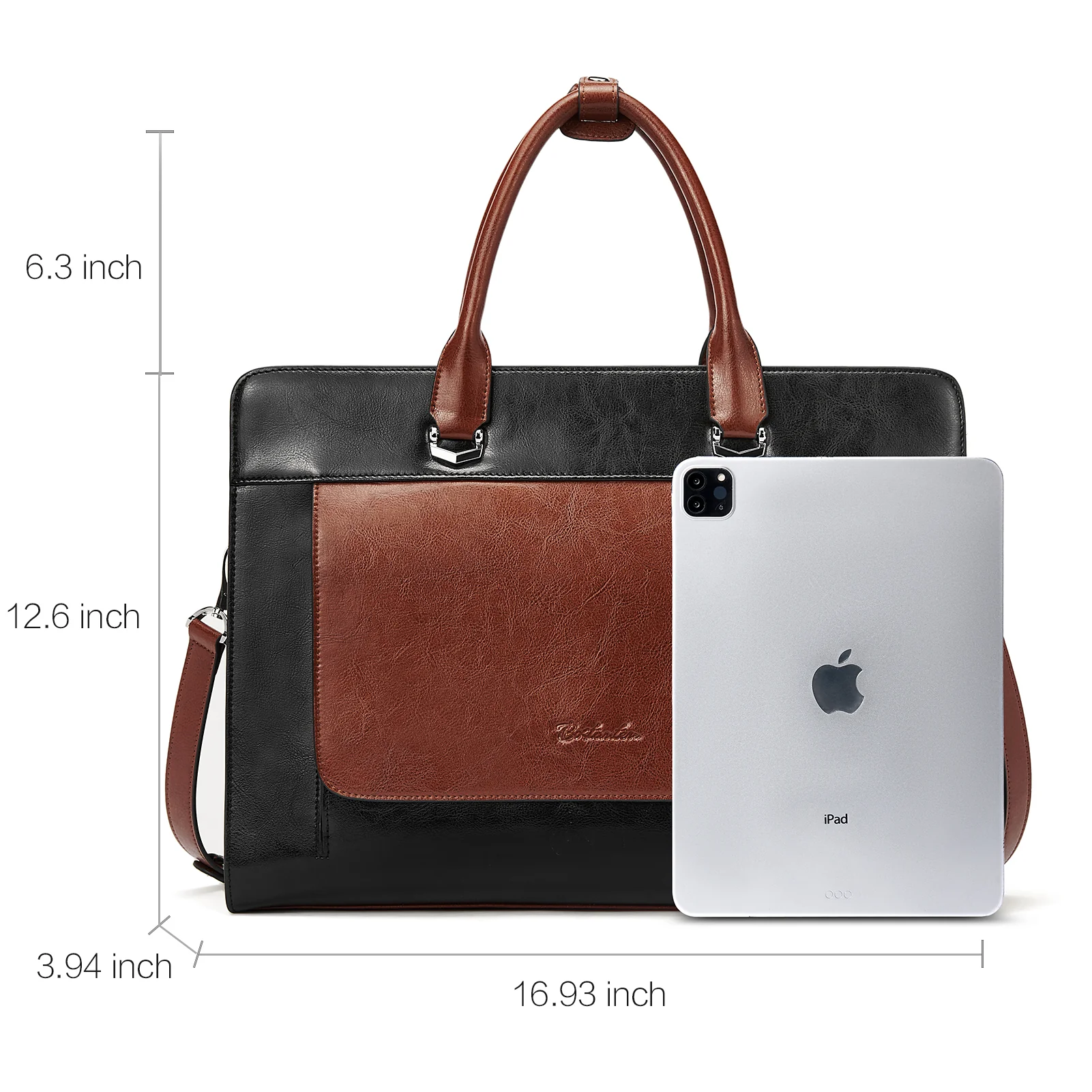 Mizuki Briefcase With Shoulder Strap — Security - Image 18