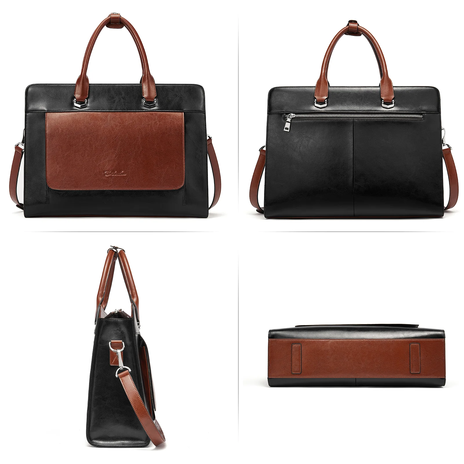 Mizuki Briefcase With Shoulder Strap — Security - Image 20
