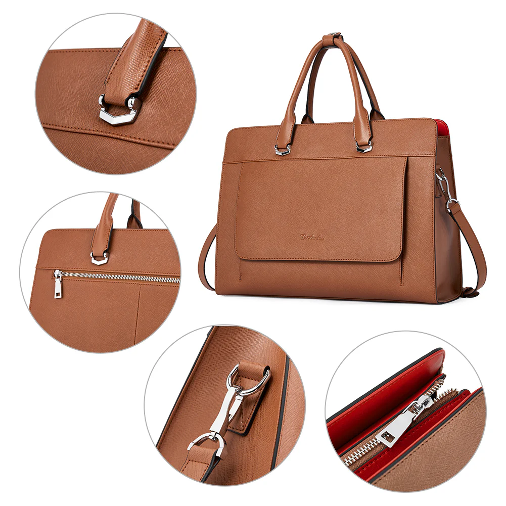 Mizuki Briefcase With Shoulder Strap — Security - Image 27