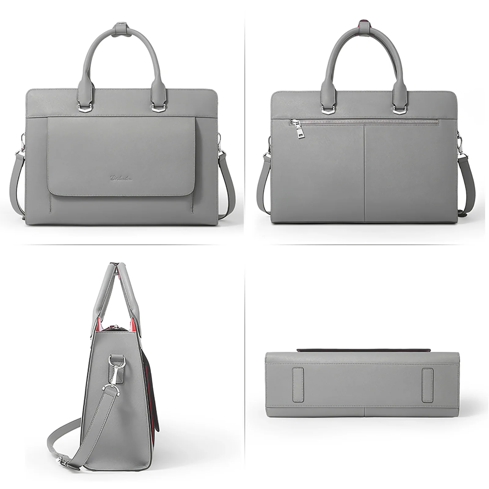 Mizuki Briefcase With Shoulder Strap — Security - Image 35