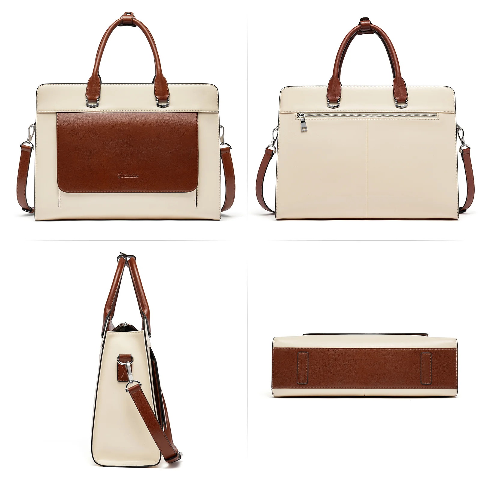 Mizuki Briefcase With Shoulder Strap — Security - Image 4