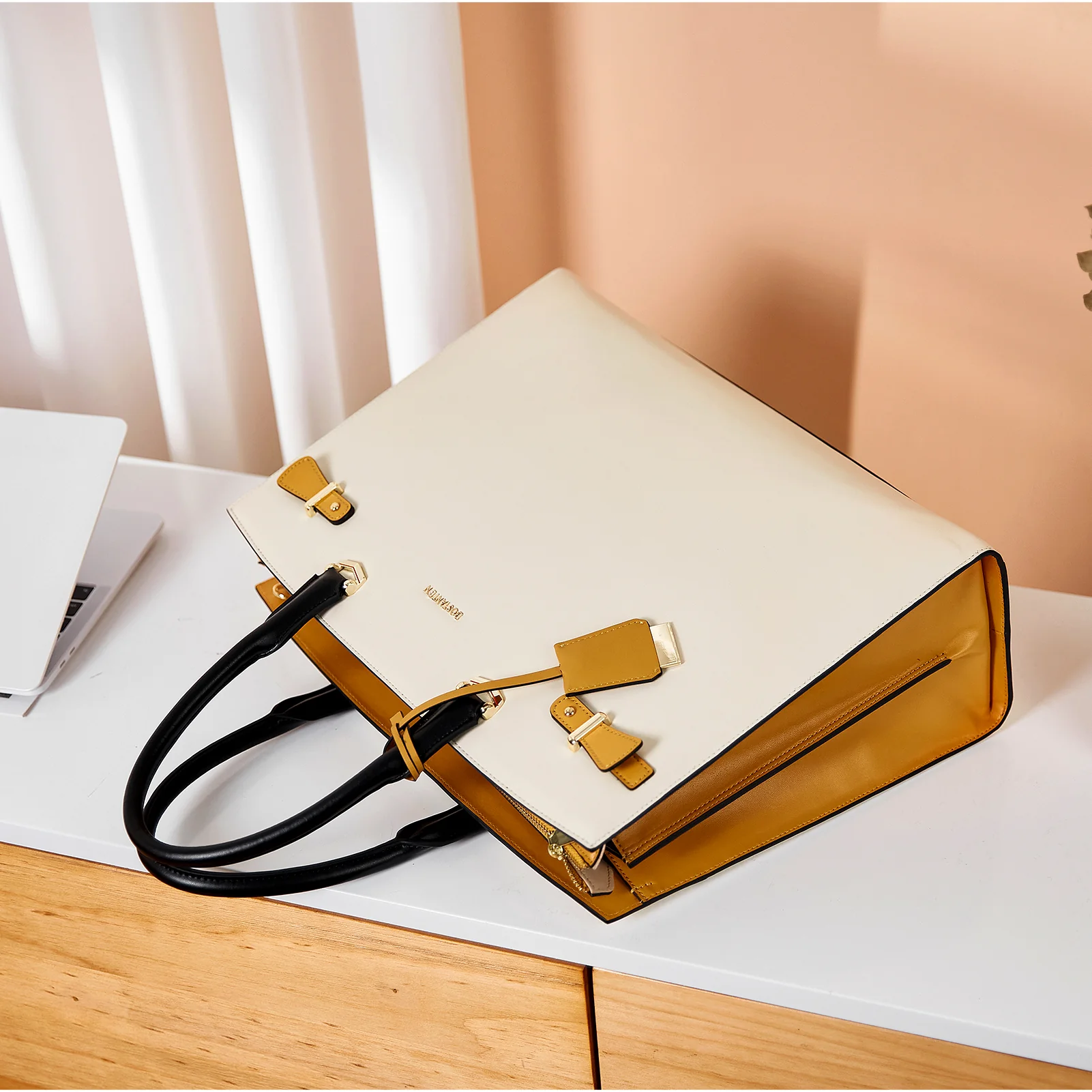 Mizuki Classic Briefcase — Tote Bag - Image 9