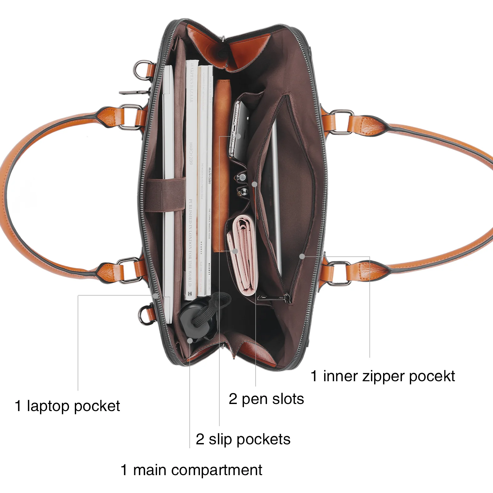 Jasmina Versatile Briefcases - Quality And Details - Image 13