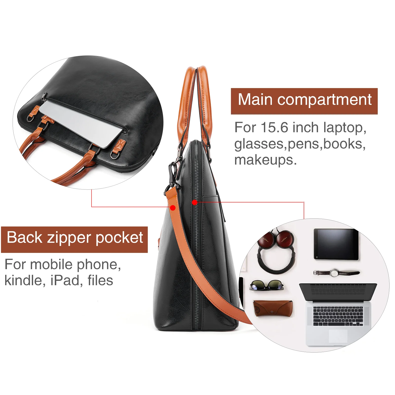 Jasmina Versatile Briefcases - Quality And Details - Image 14