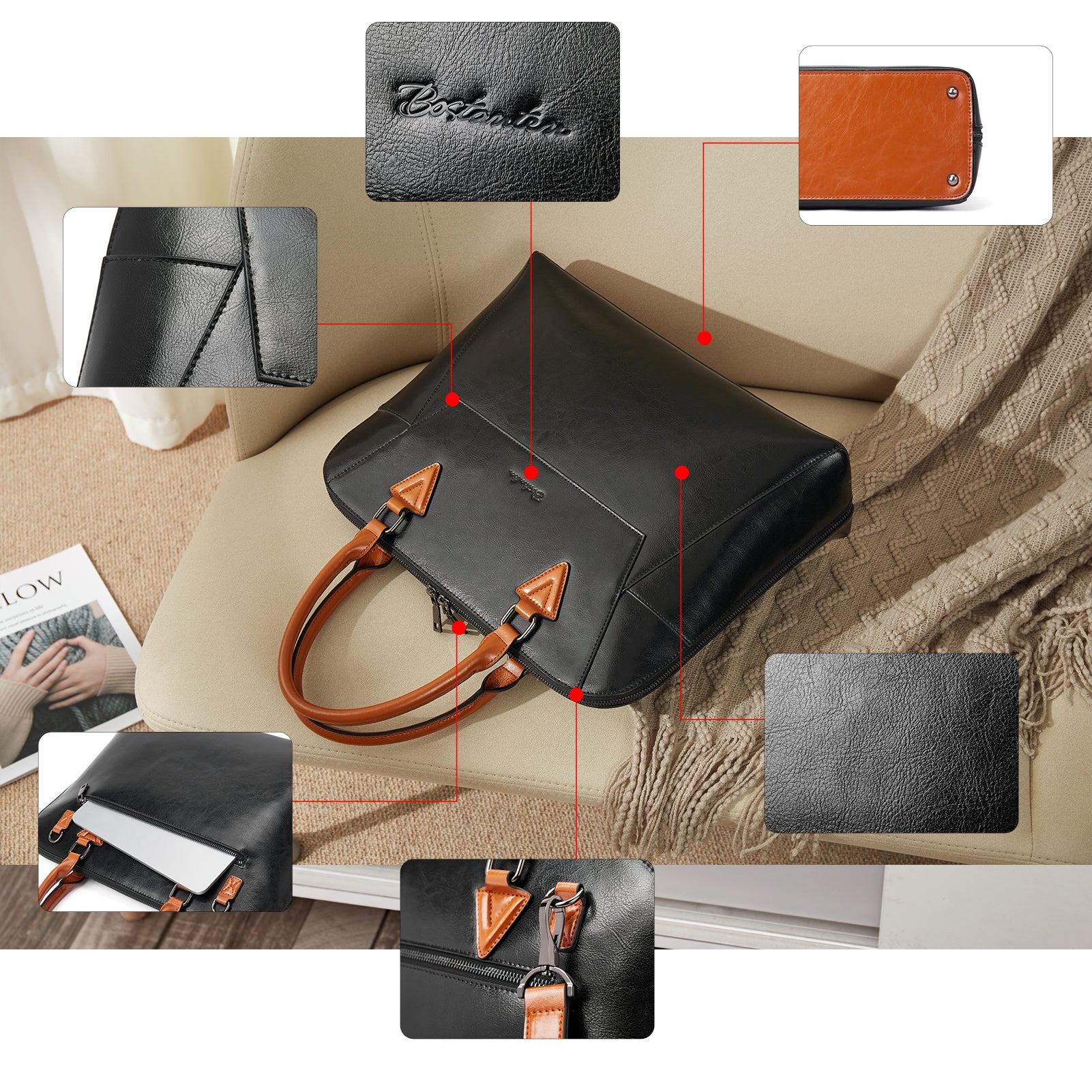 Jasmina Versatile Briefcases - Quality And Details - Image 15