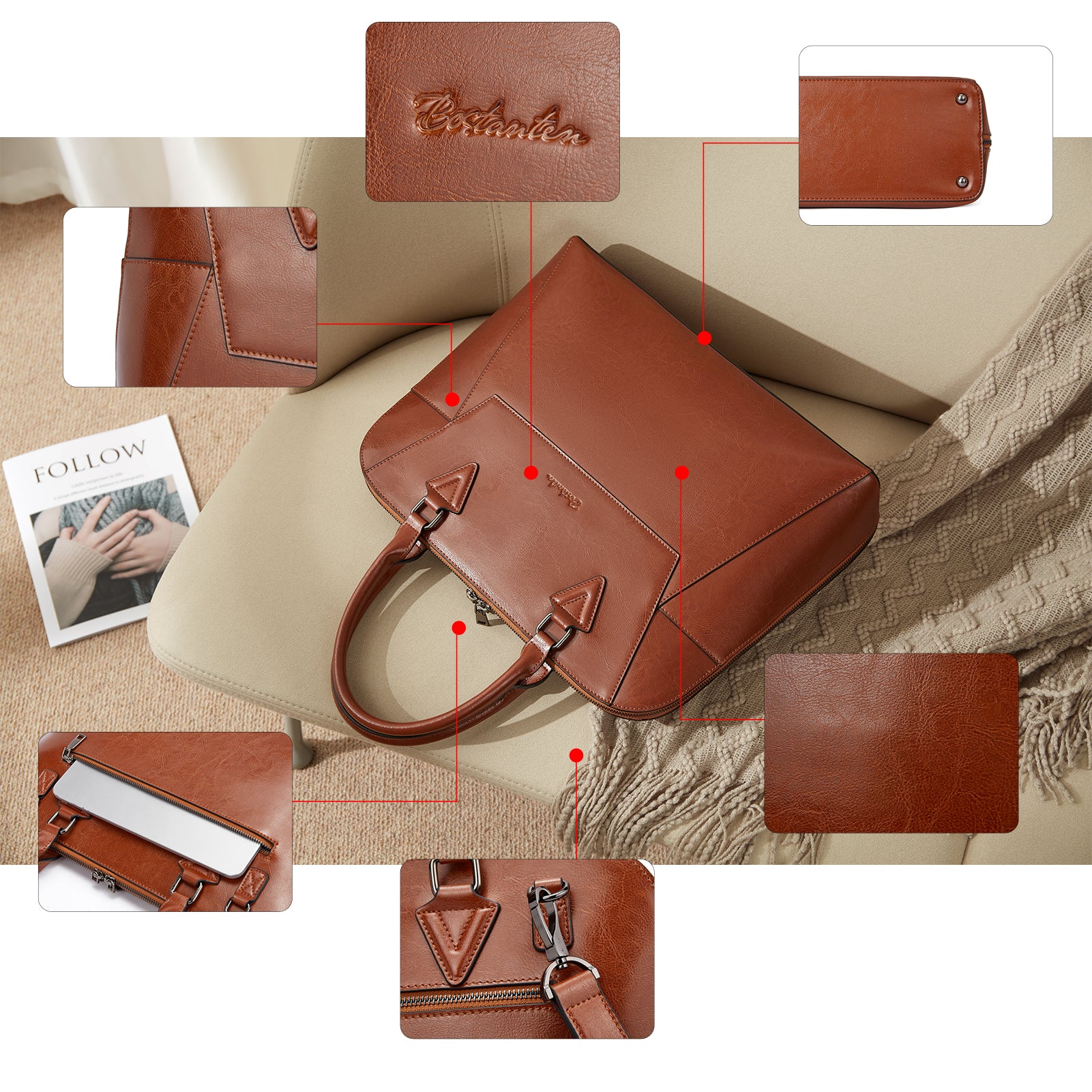 Jasmina Versatile Briefcases - Quality And Details - Image 22