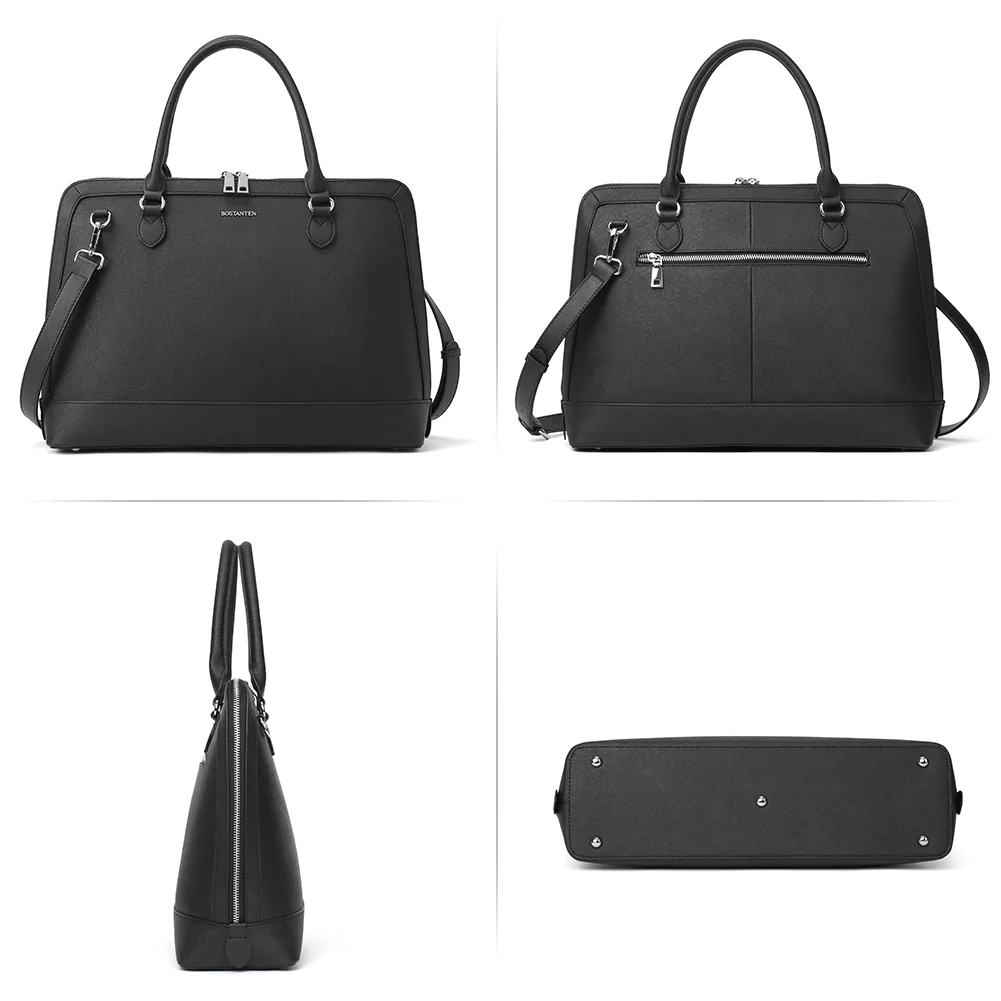 Jasmina  Genuine Leather Computer Briefcase —Low-key - Image 7