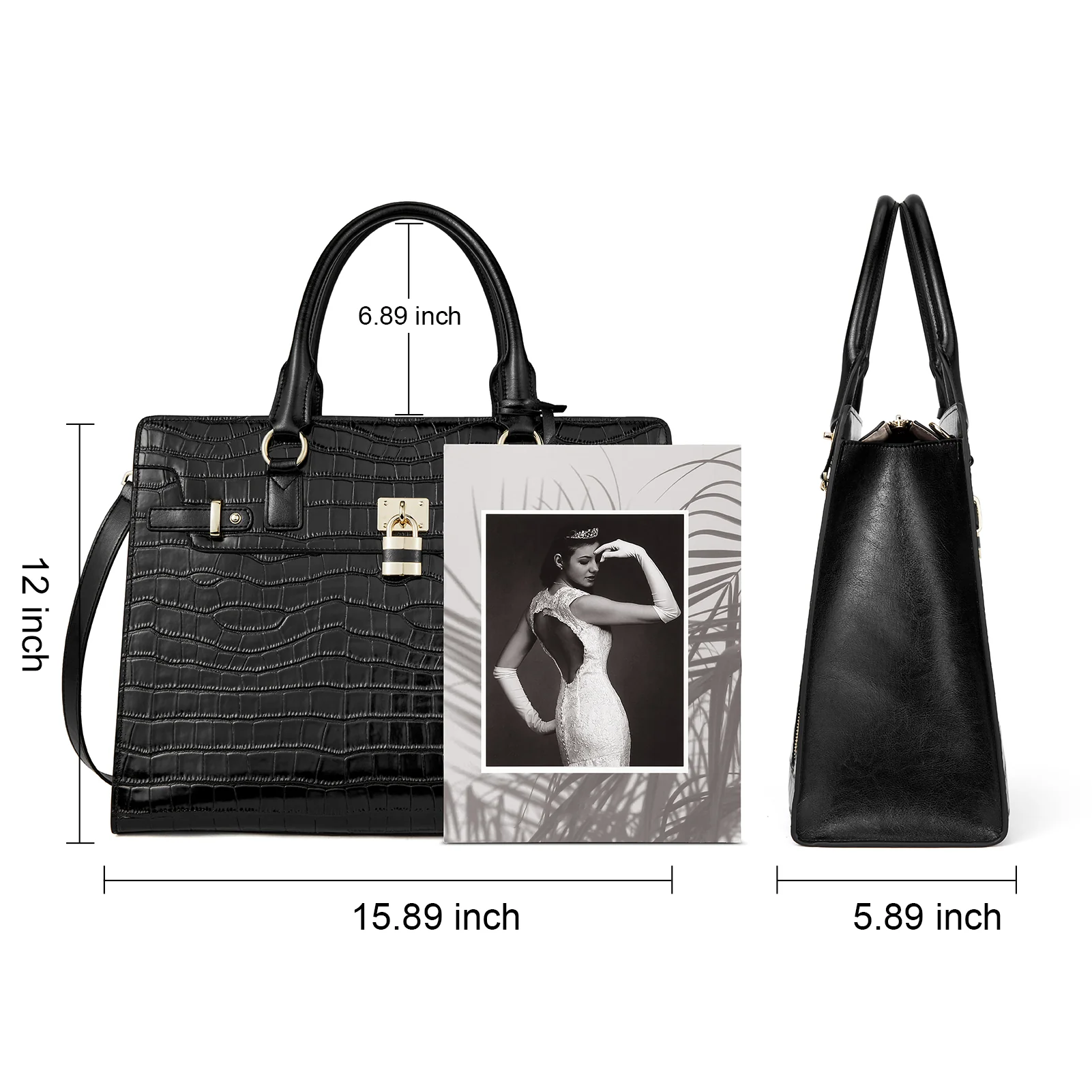 Jasmina Women's Legal Briefcase — Honorable Lady - Image 4