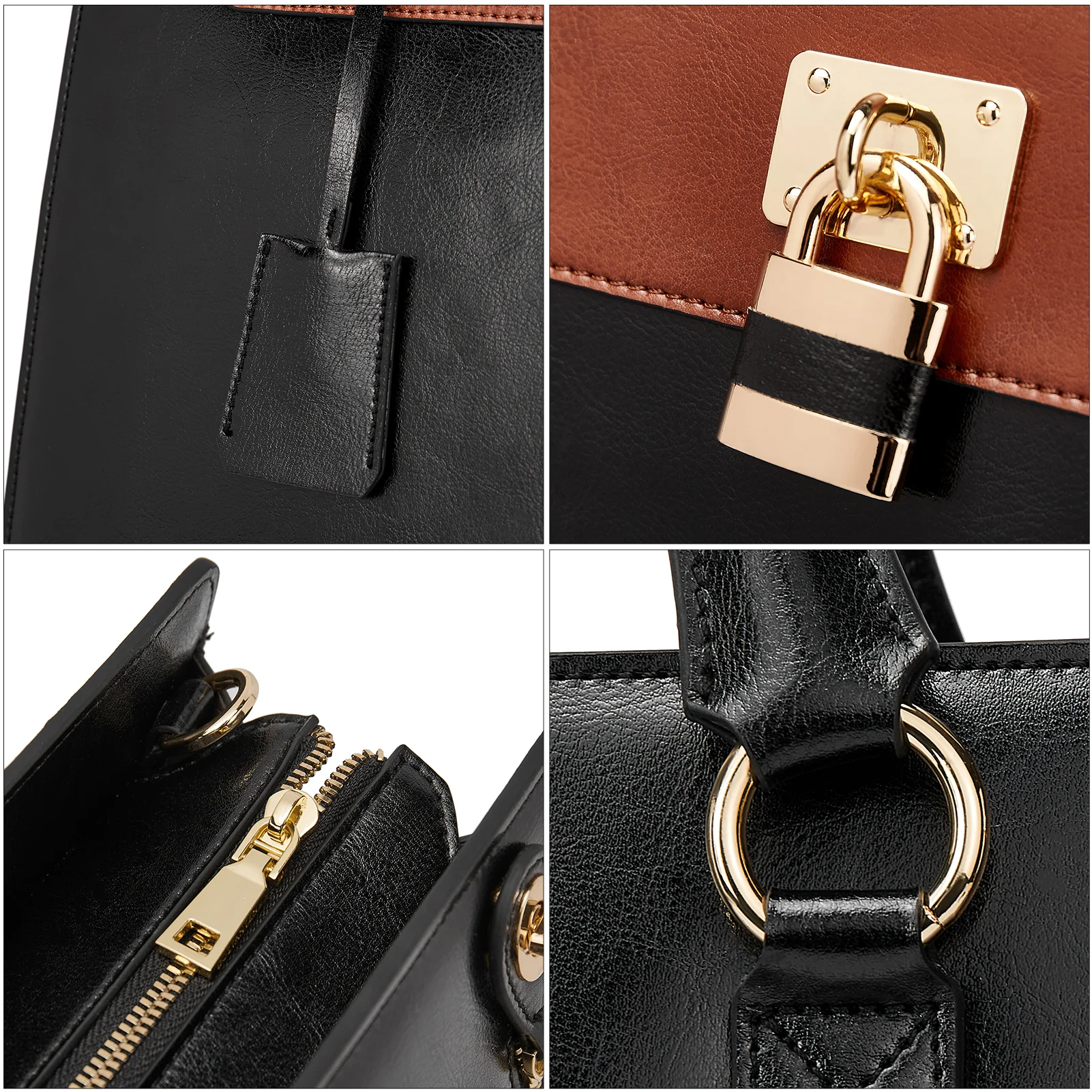 Machk Vintage Style Leather Briefcase — Fashion Everlasting - Image 17