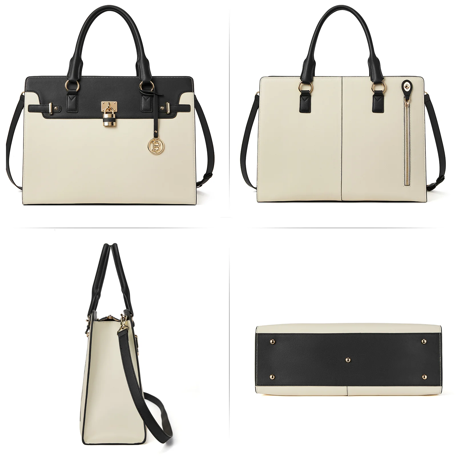 Machk Vintage Style Leather Briefcase — Fashion Everlasting - Image 20