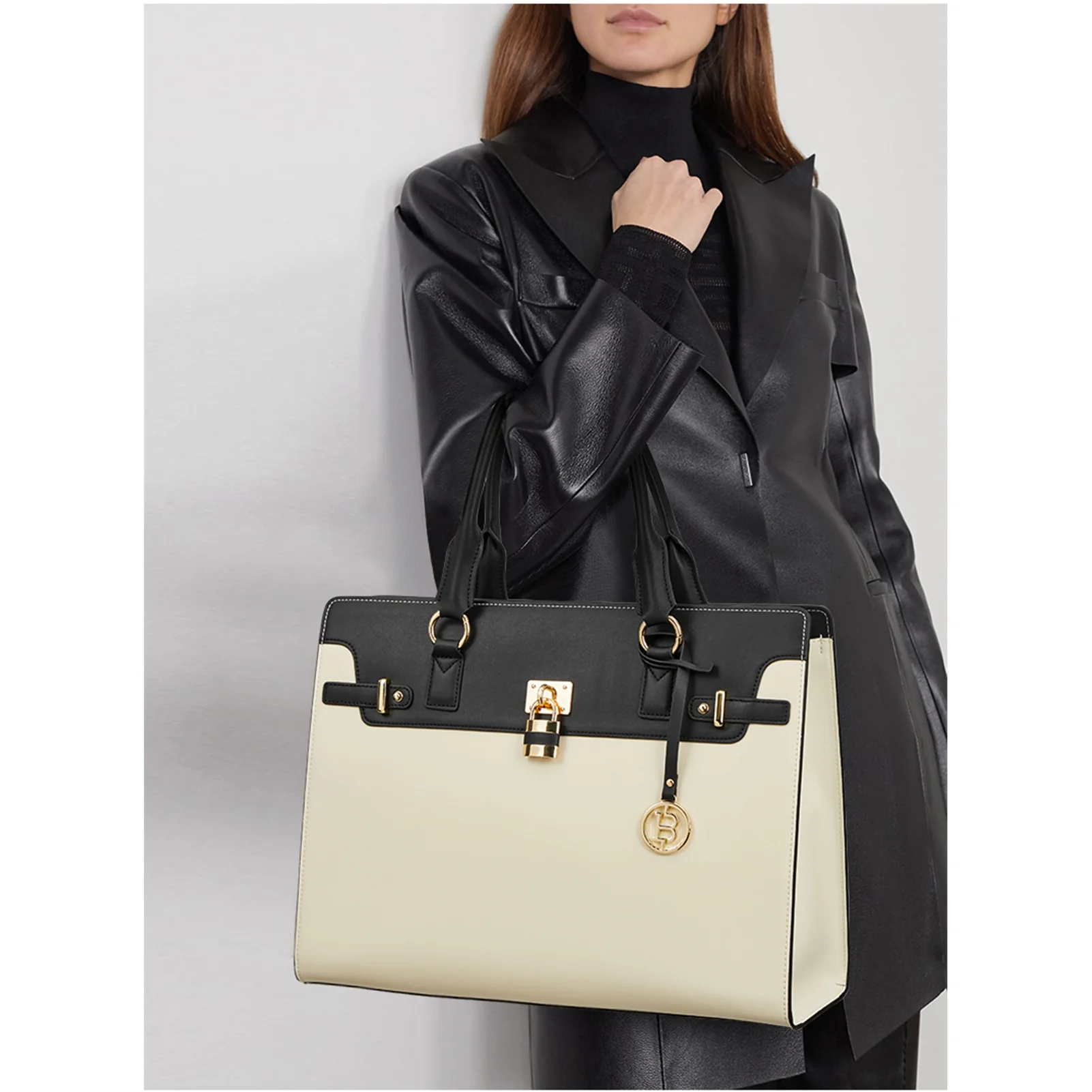 Machk Vintage Style Leather Briefcase — Fashion Everlasting - Image 24