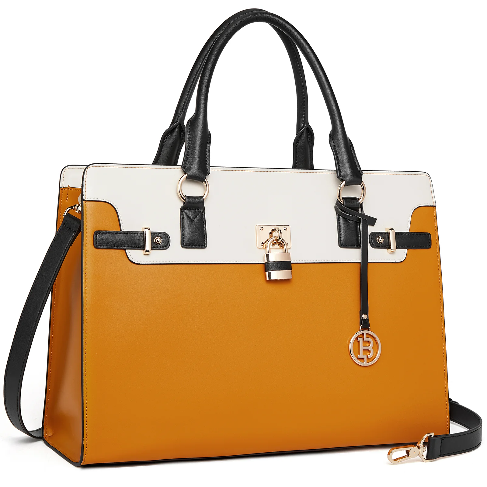 Machk Vintage Style Leather Briefcase — Fashion Everlasting - Image 25
